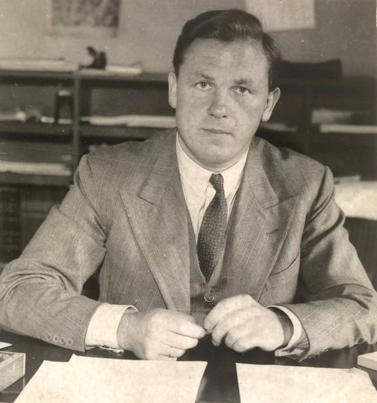 Portrait of Egil Kaare Sundt (1903–1950) – memorial page