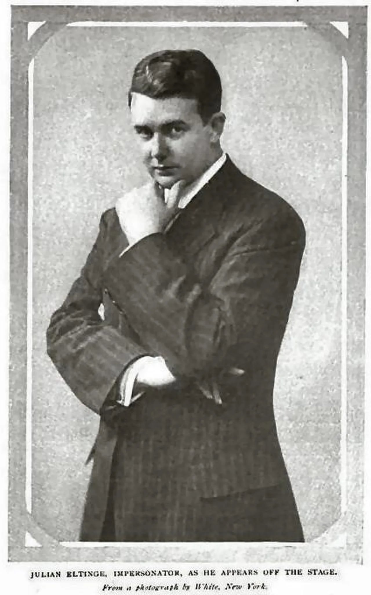 Porträt von Julian Eltinge (1881–1941) – Gedenkseite