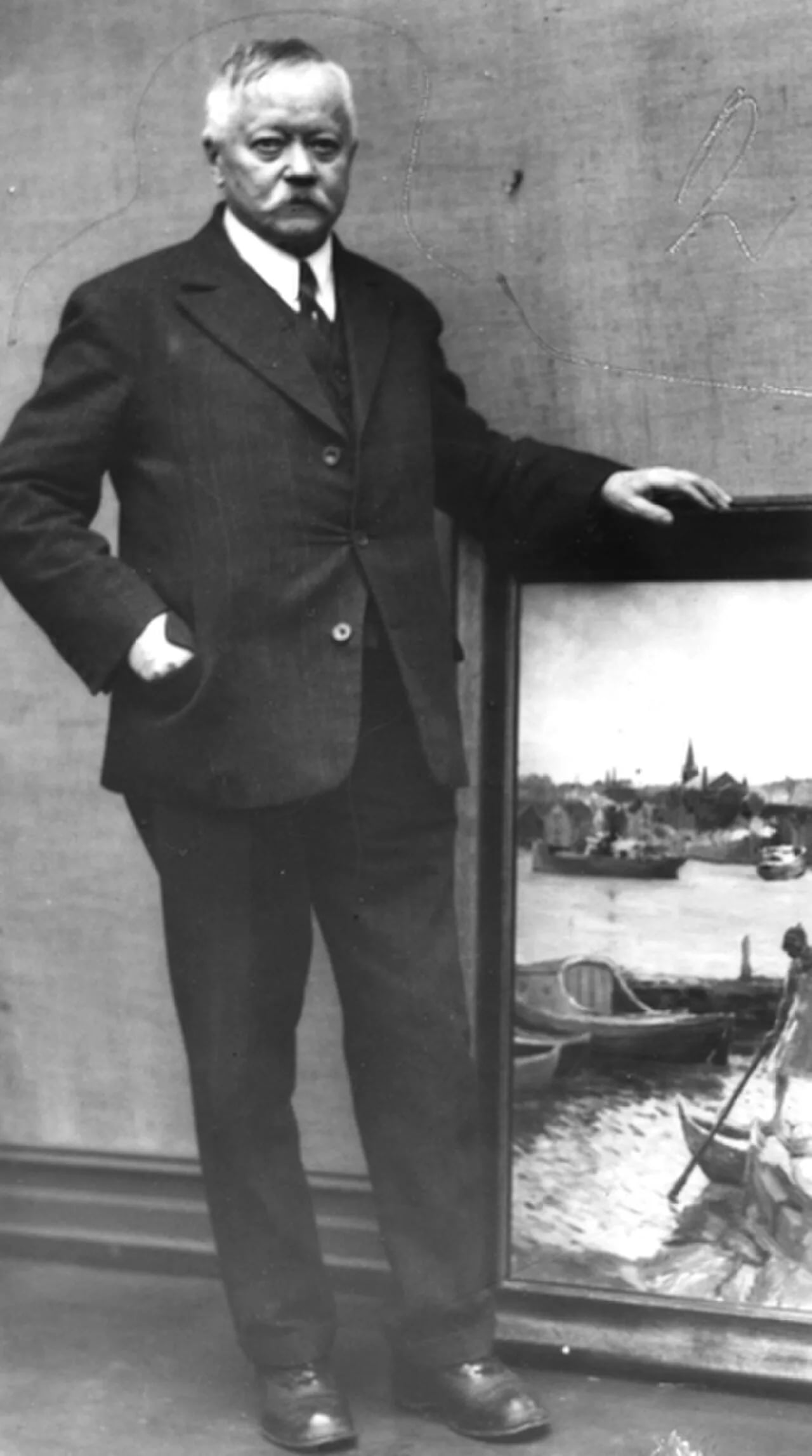 Porträt von Jacob Kielland Sømme (1862–1940) – Gedenkseite