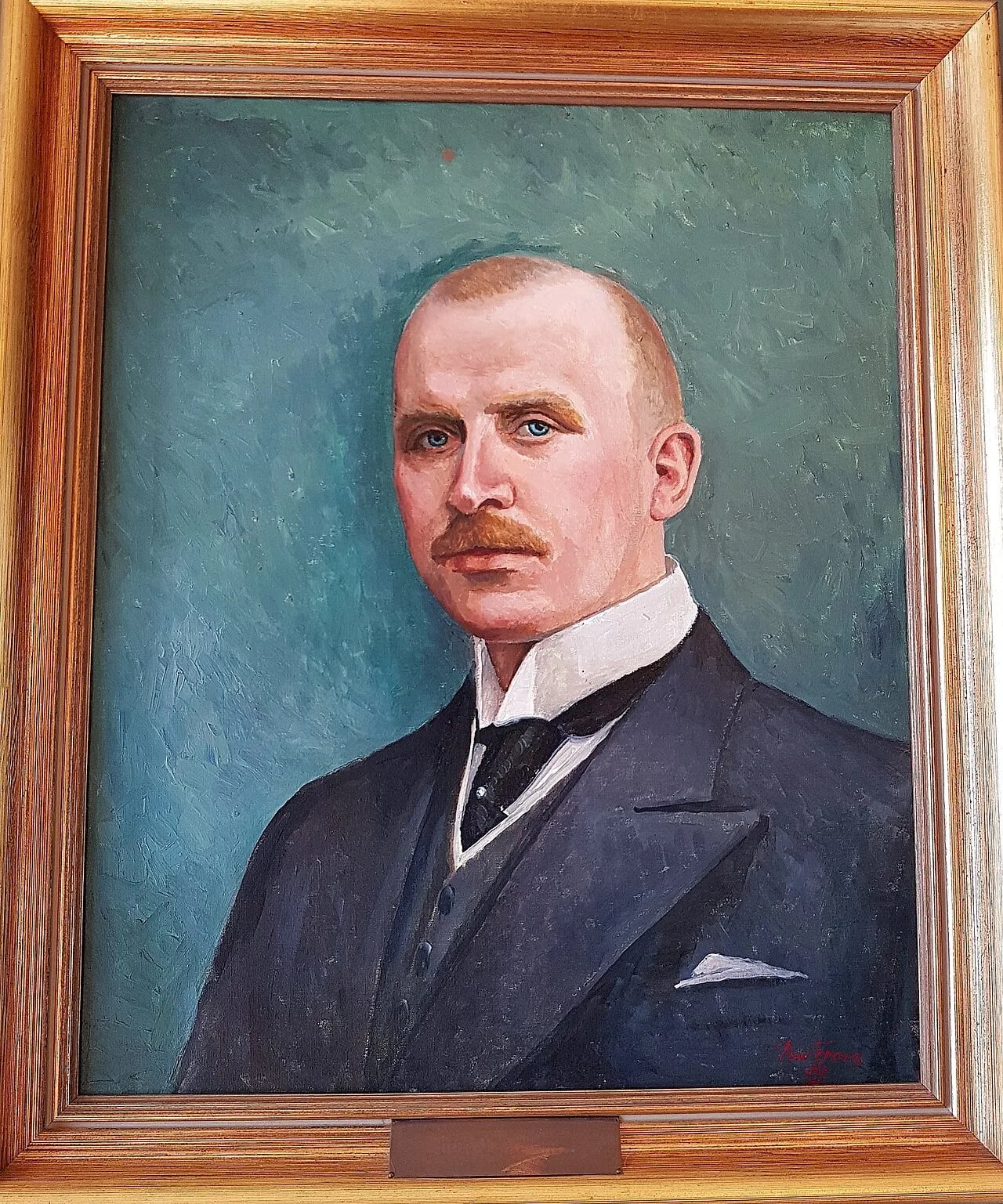 Portrait of Thor Thommesen (1873–1947) – memorial page