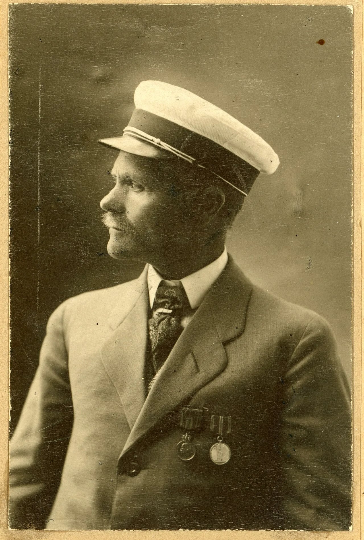Portrait of Olaus Thortveit (1872–1917) – memorial page