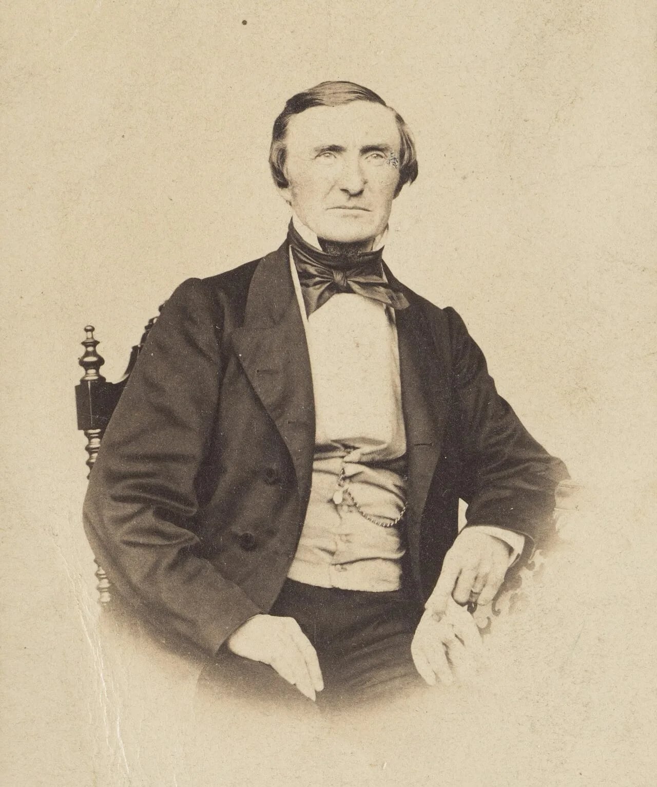 Porträt von Fredrik August Wessel-Berg (1809–1895) – Gedenkseite