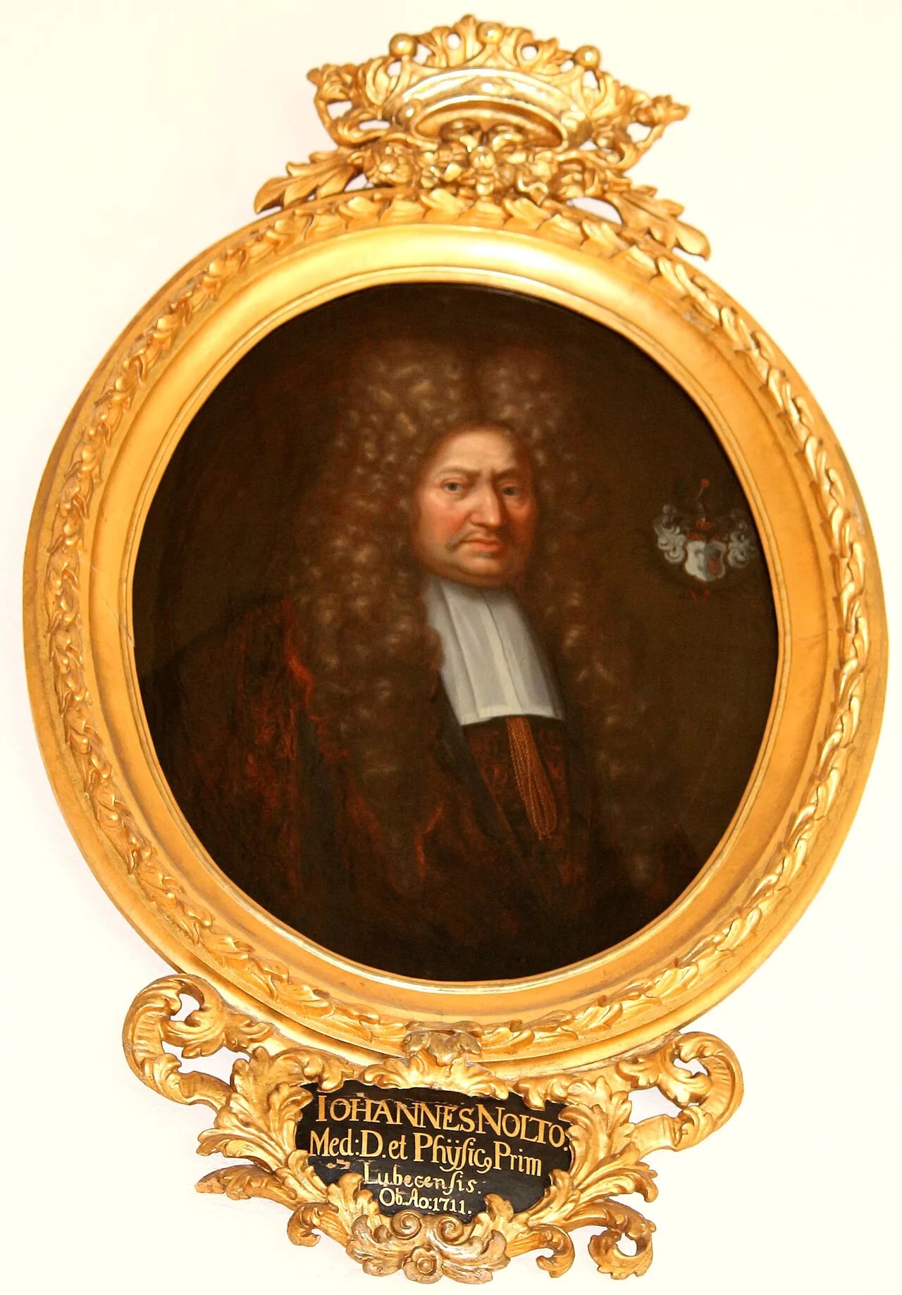 Porträt von Johann Nolto (1638–1711) – Gedenkseite