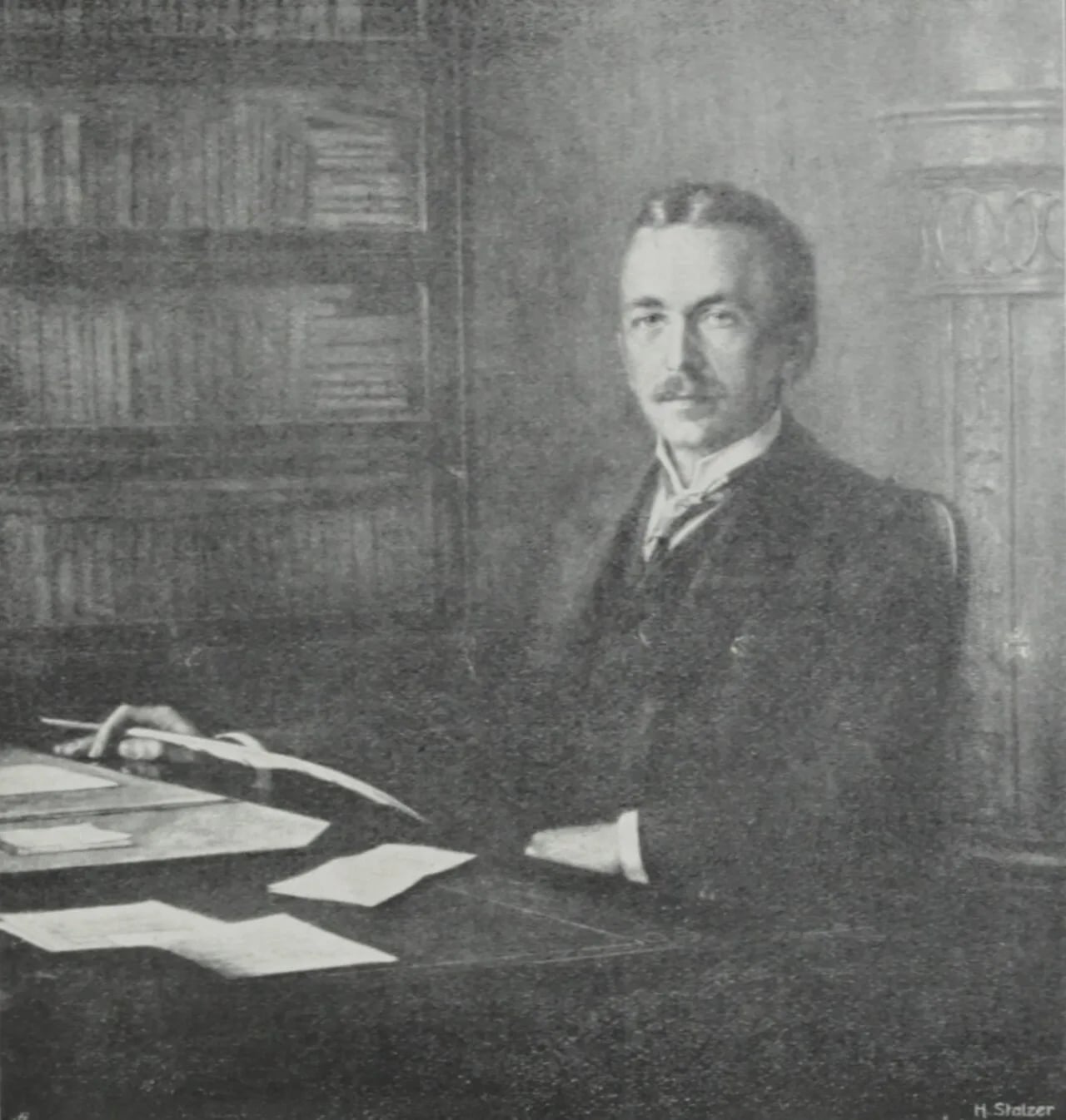 Porträt von Julius Meinl II. (1869–1944) – Gedenkseite