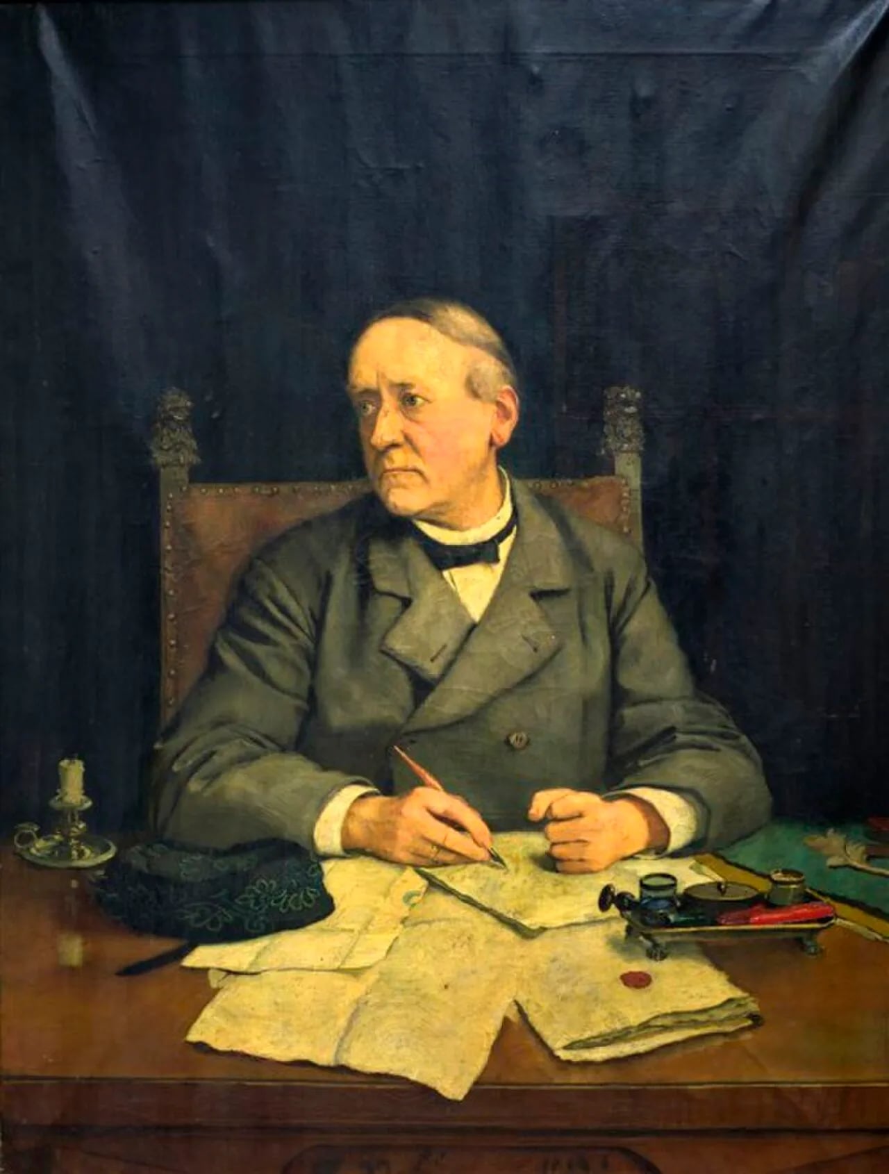 Porträt von Julius Rasch (1825–1898) – Gedenkseite
