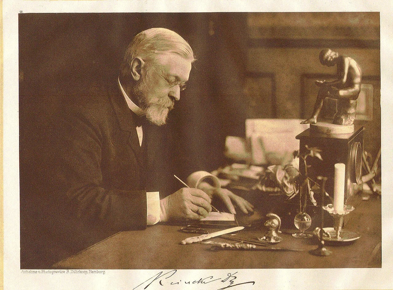 Porträt von Julius Reincke (1842–1906) – Gedenkseite