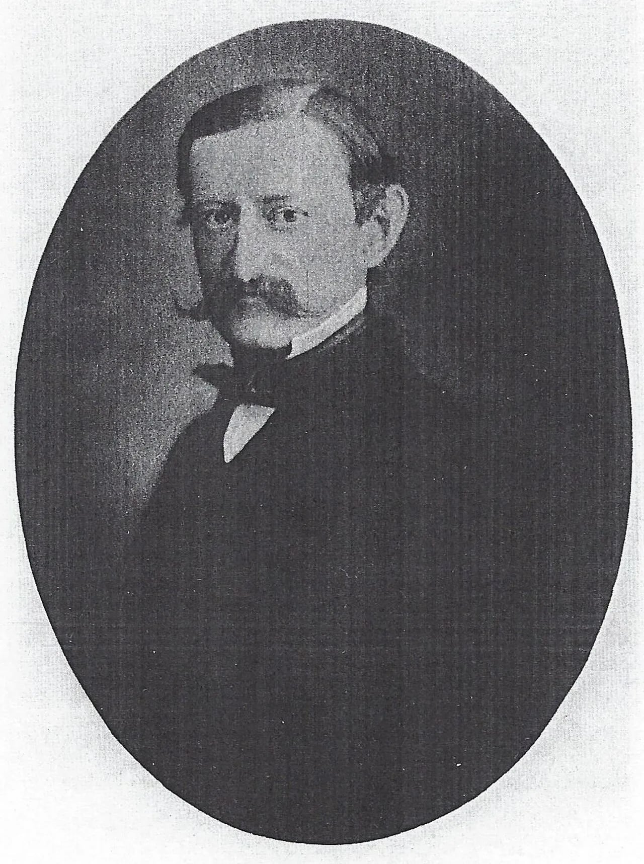 Porträt von Julius von Jagow (1825–1897) – Gedenkseite