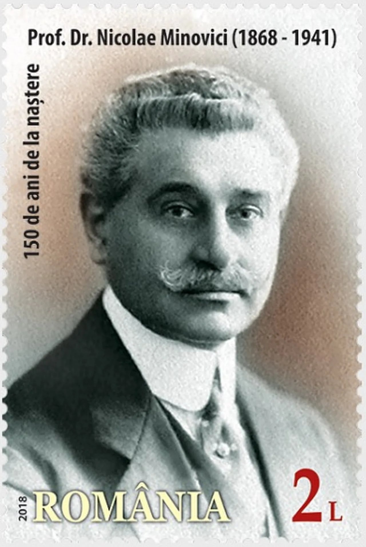 Porträt von Nicolae Minovici (1868–1941) – Gedenkseite