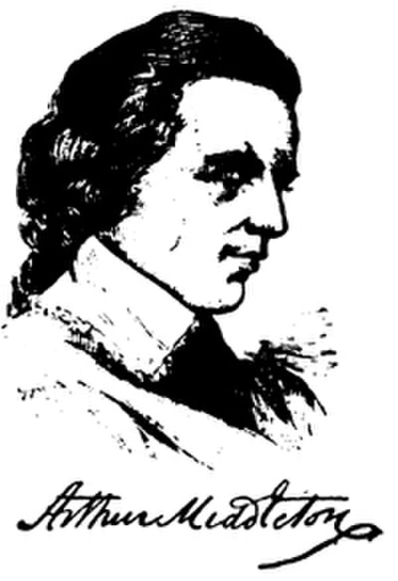 Portrait of Arthur Middleton (1681–1737) – memorial page