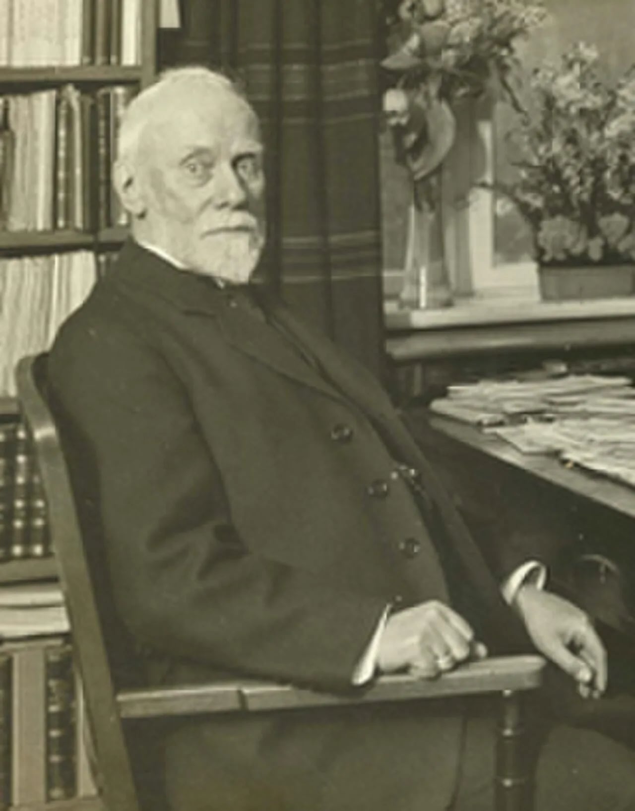 Portrait of Vilhelm Thomsen (1842–1927) – memorial page