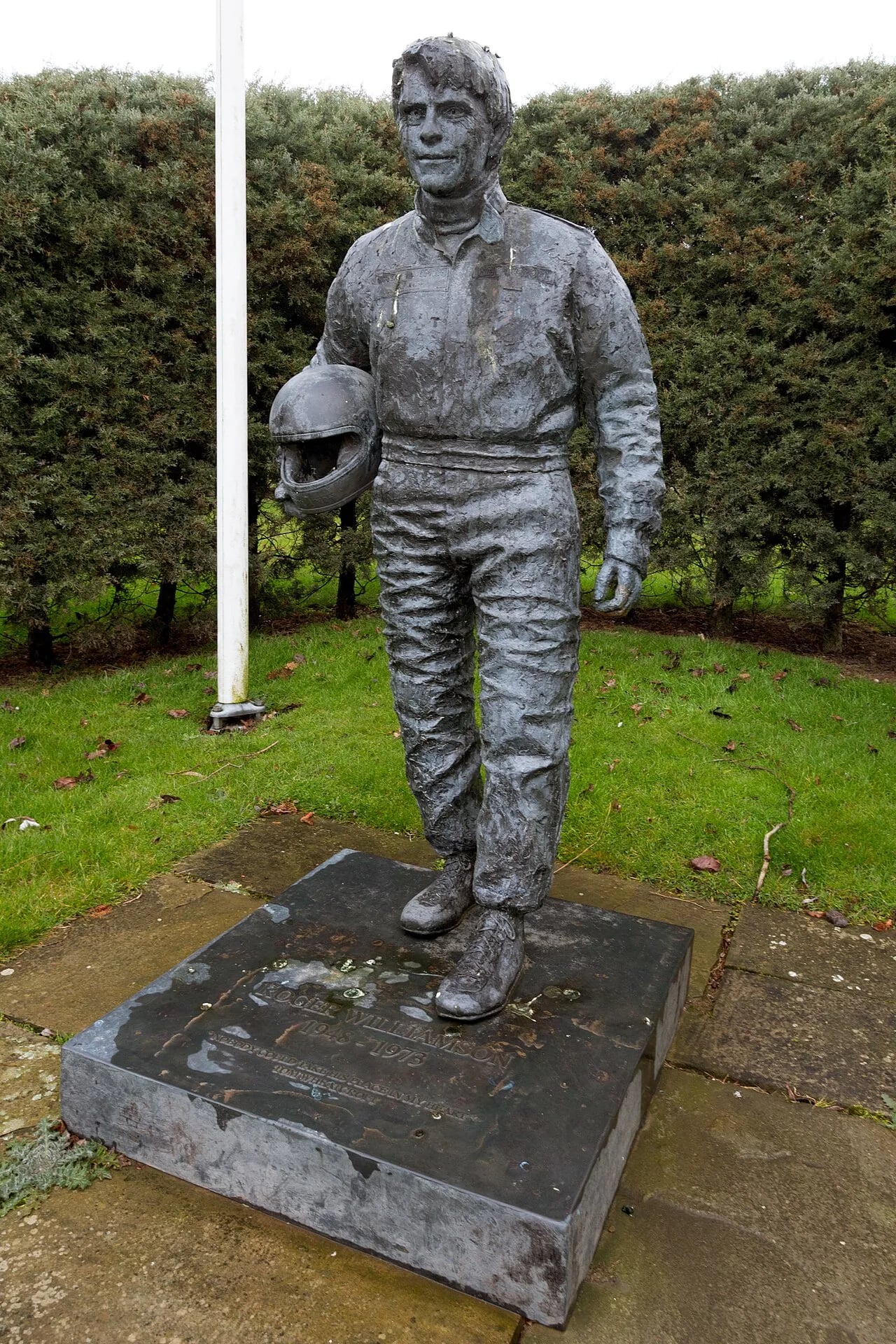 Porträt von Roger Williamson (1948–1973) – Gedenkseite