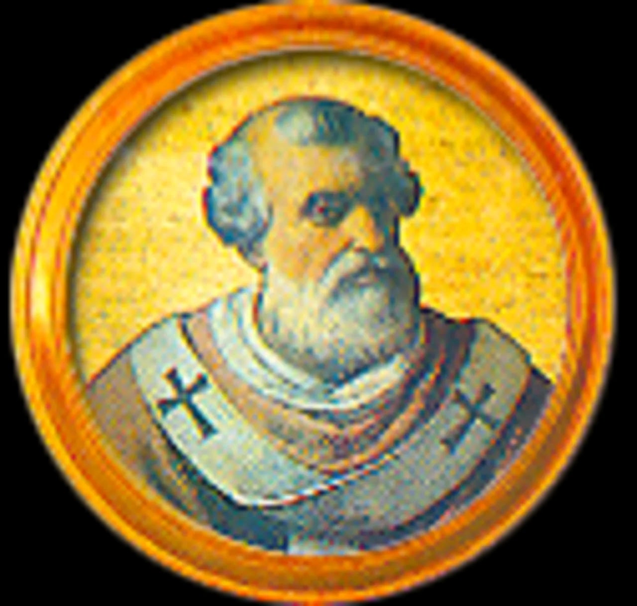 Porträt von Konon (630–687) – Gedenkseite