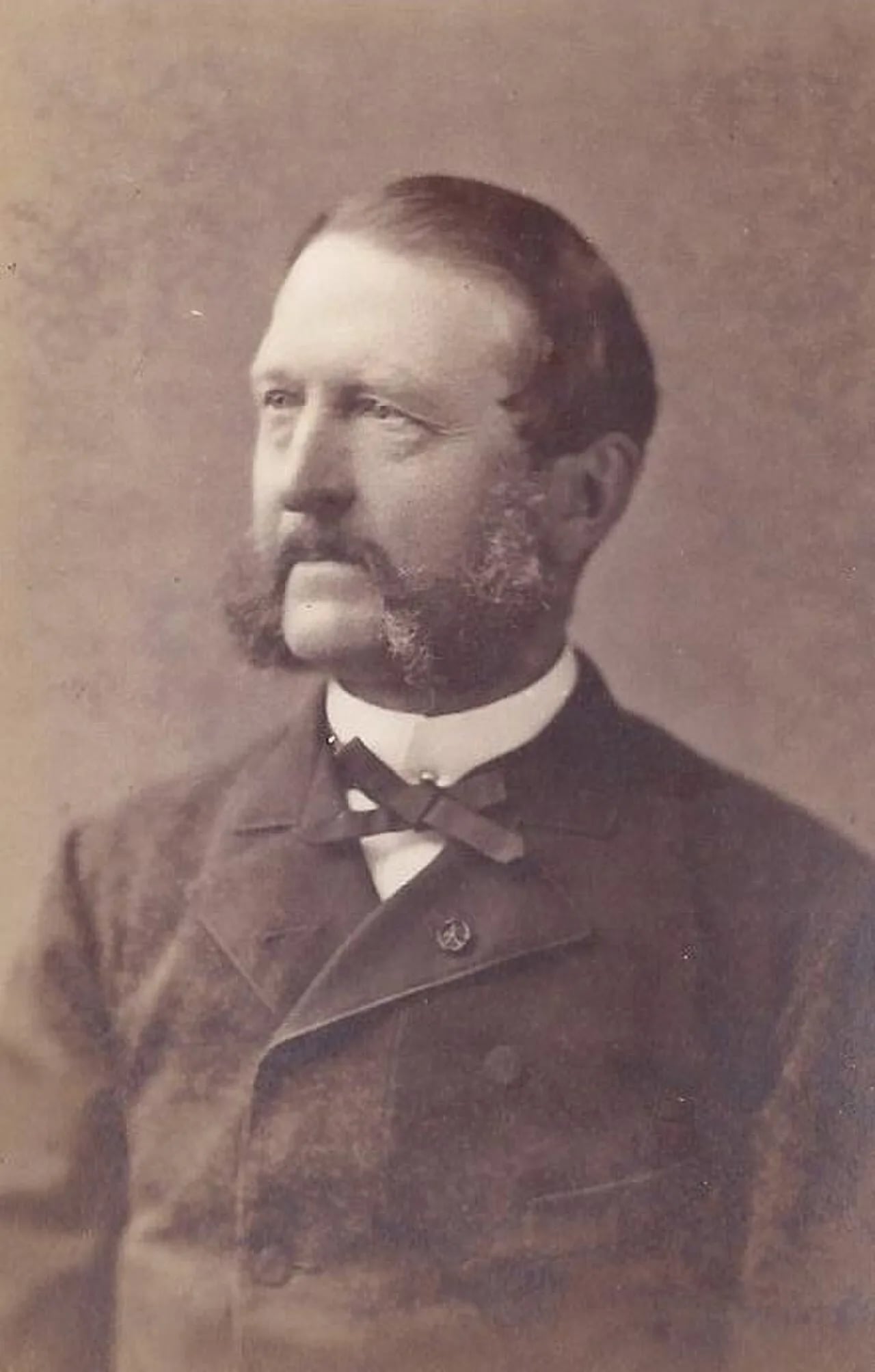 Porträt von Ferdinand Le Grelle (1823–1895) – Gedenkseite