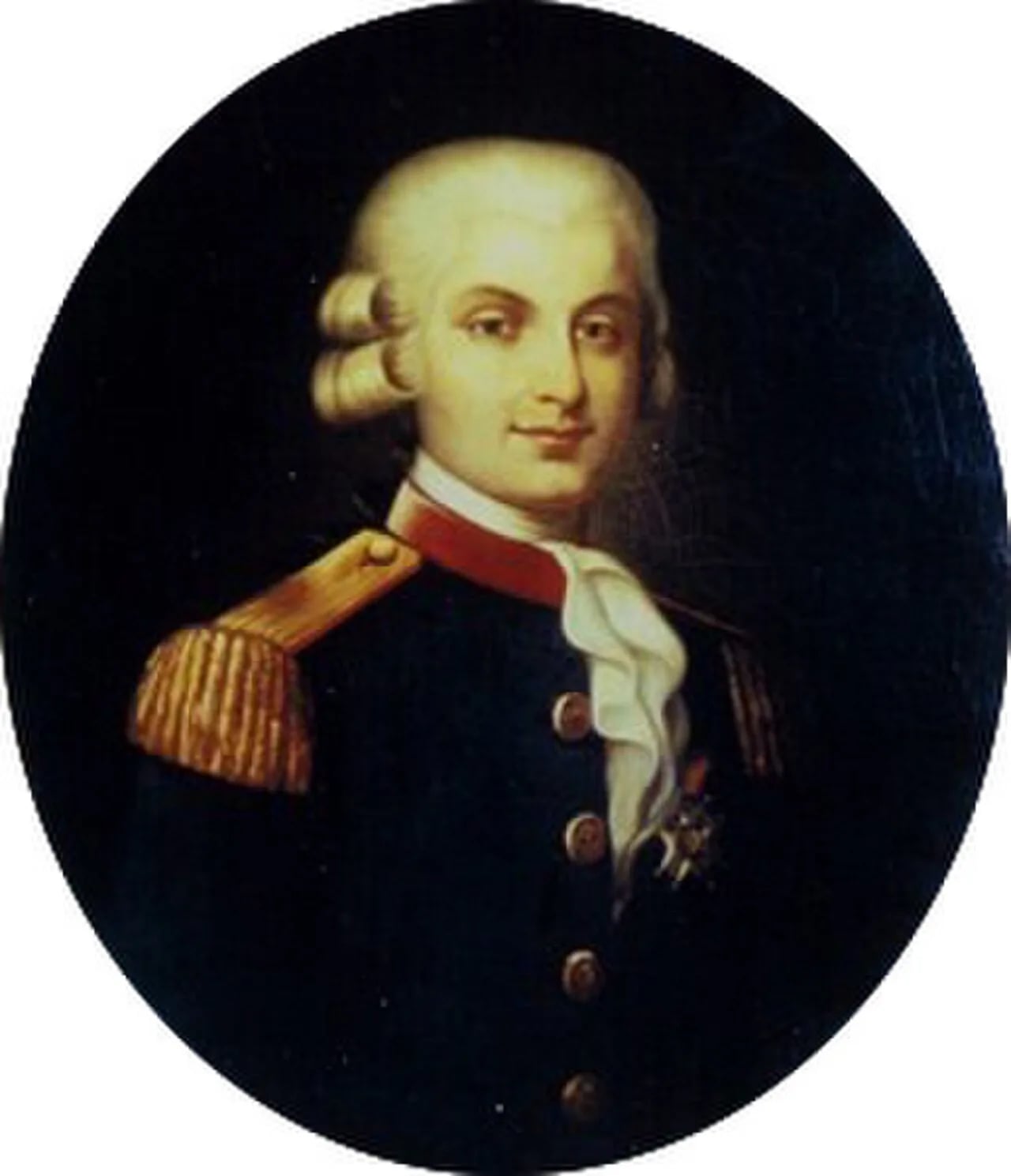 Porträt von Louis-François-Joseph de Bourbon Busset (1749–1829) – Gedenkseite