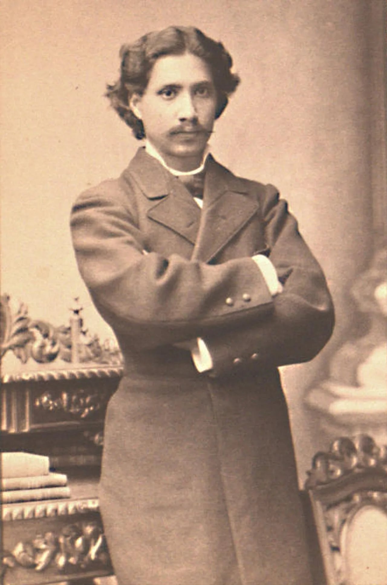 Porträt von Júlio Raymundo da Gama Pinto (1853–1945) – Gedenkseite