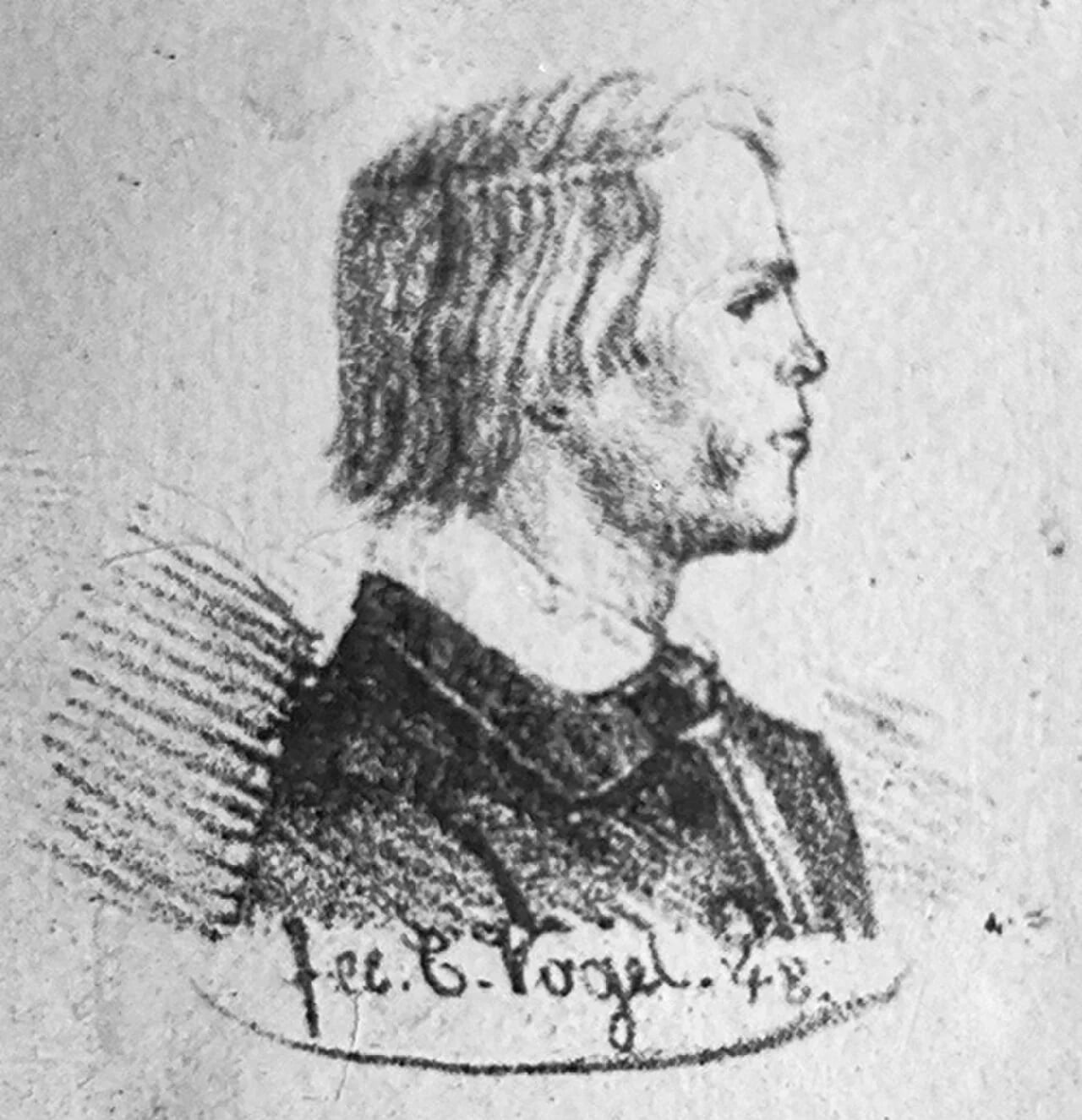 Portrait of Karl Stammer (1828–1893) – memorial page