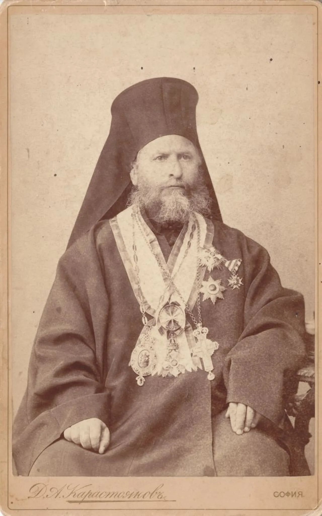 Portrait of Dositheus von Samokow (1837–1907) – memorial page