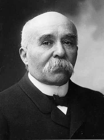 Porträt von Georges Clemenceau (1841–1929) – Gedenkseite