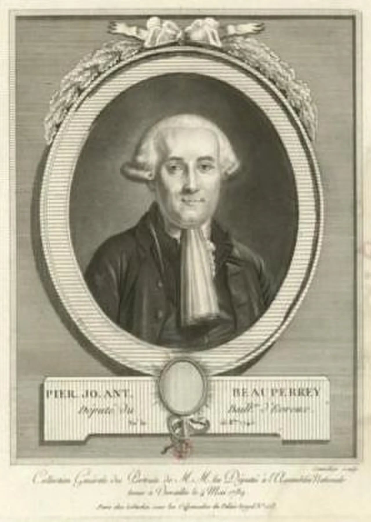 Portrait of Pierre Joseph Antoine Beauperrey (1745–1794) – memorial page