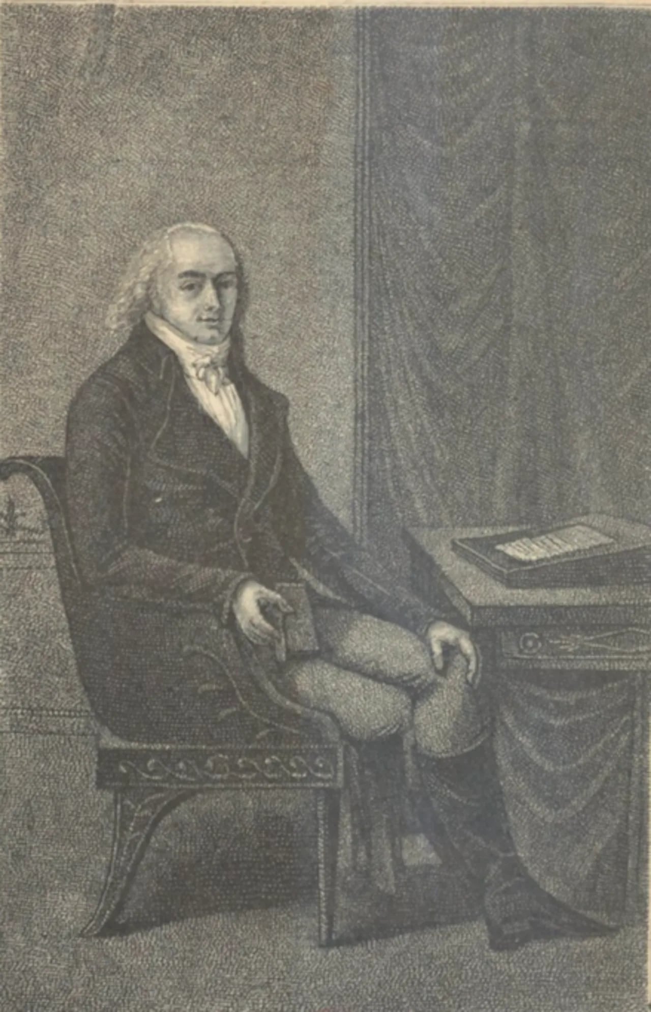 Porträt von François Chéron (1764–1829) – Gedenkseite