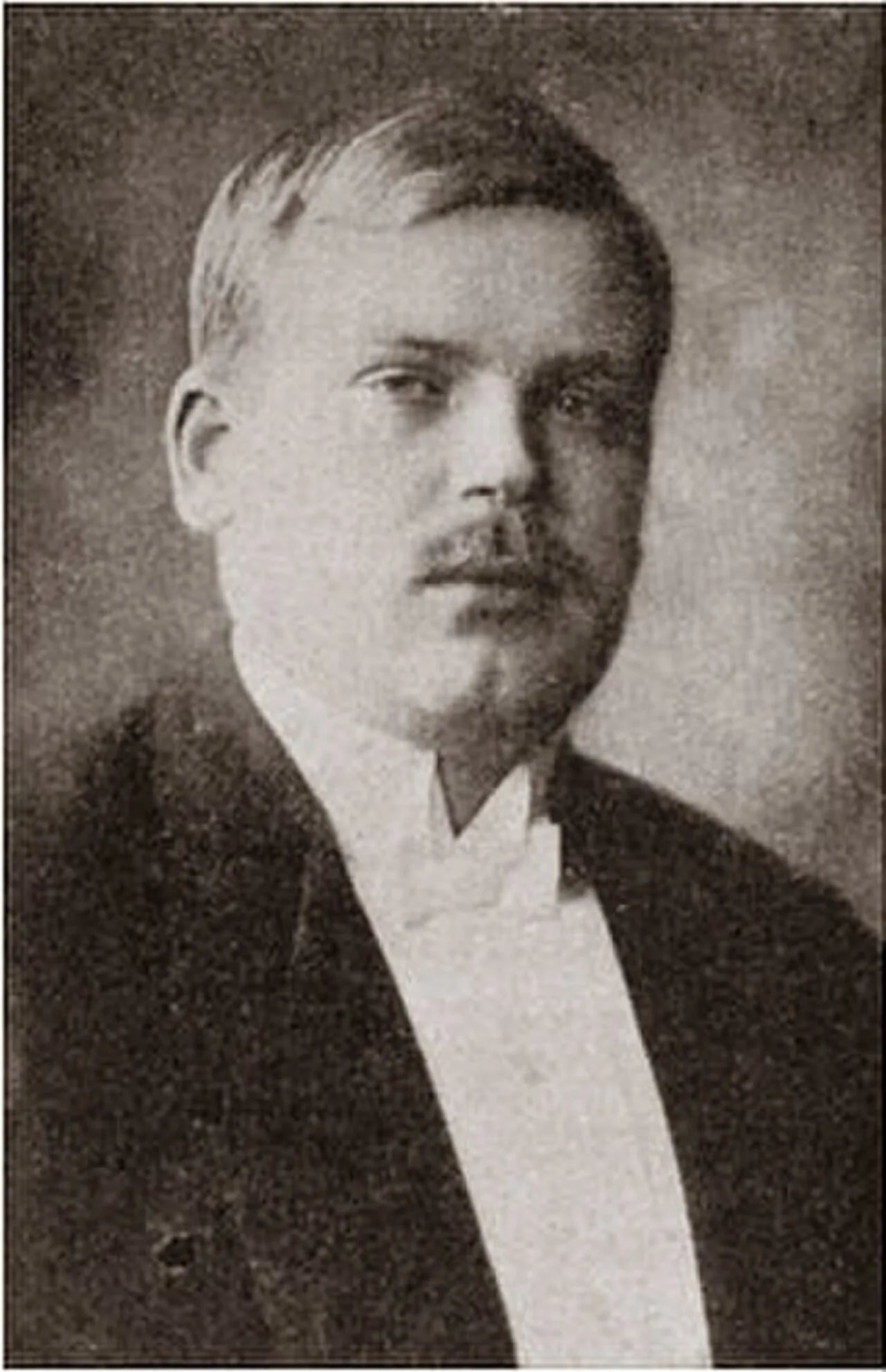 Porträt von Jüri Vilms (1889–1918) – Gedenkseite