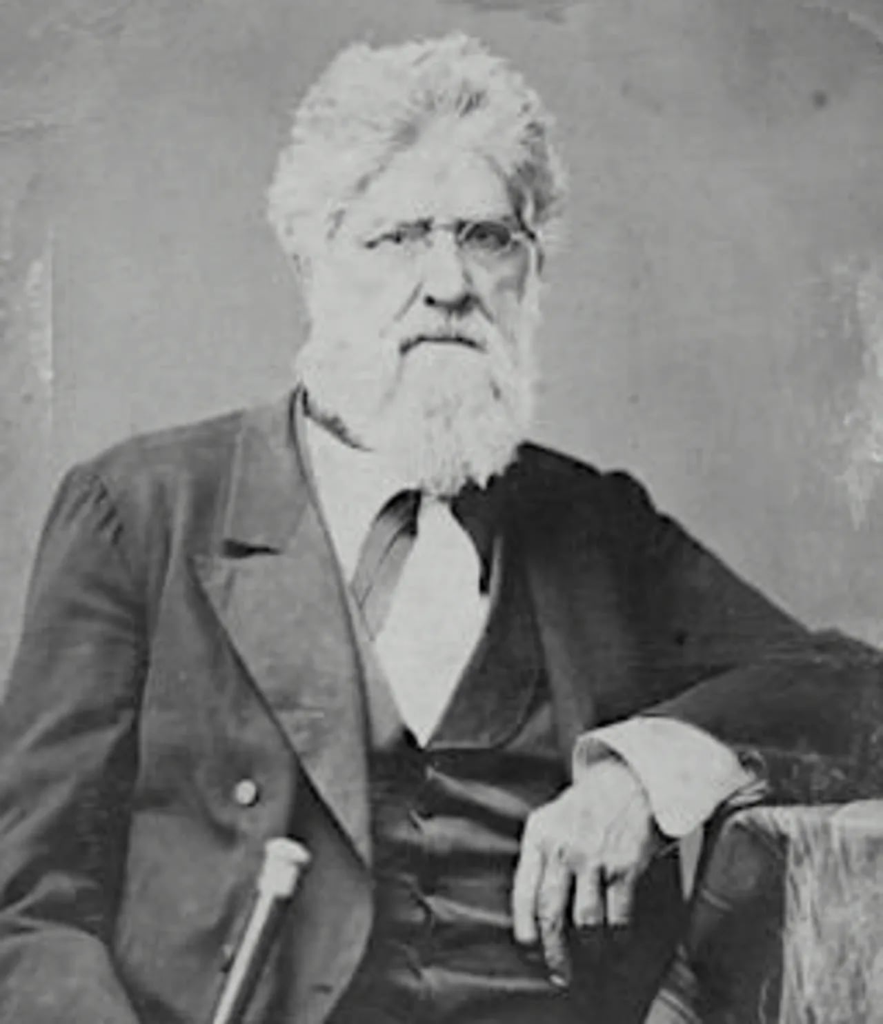 Portrait of Alexander Dimitry (1805–1883) – memorial page