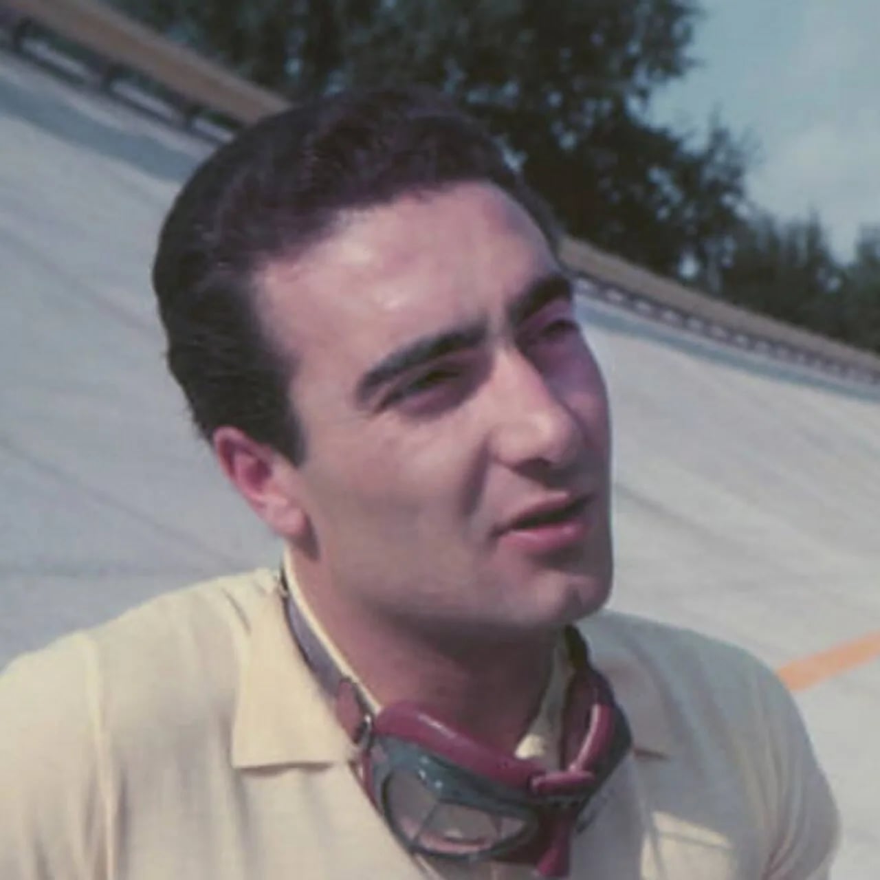 Porträt von Eugenio Castellotti (1930–1957) – Gedenkseite