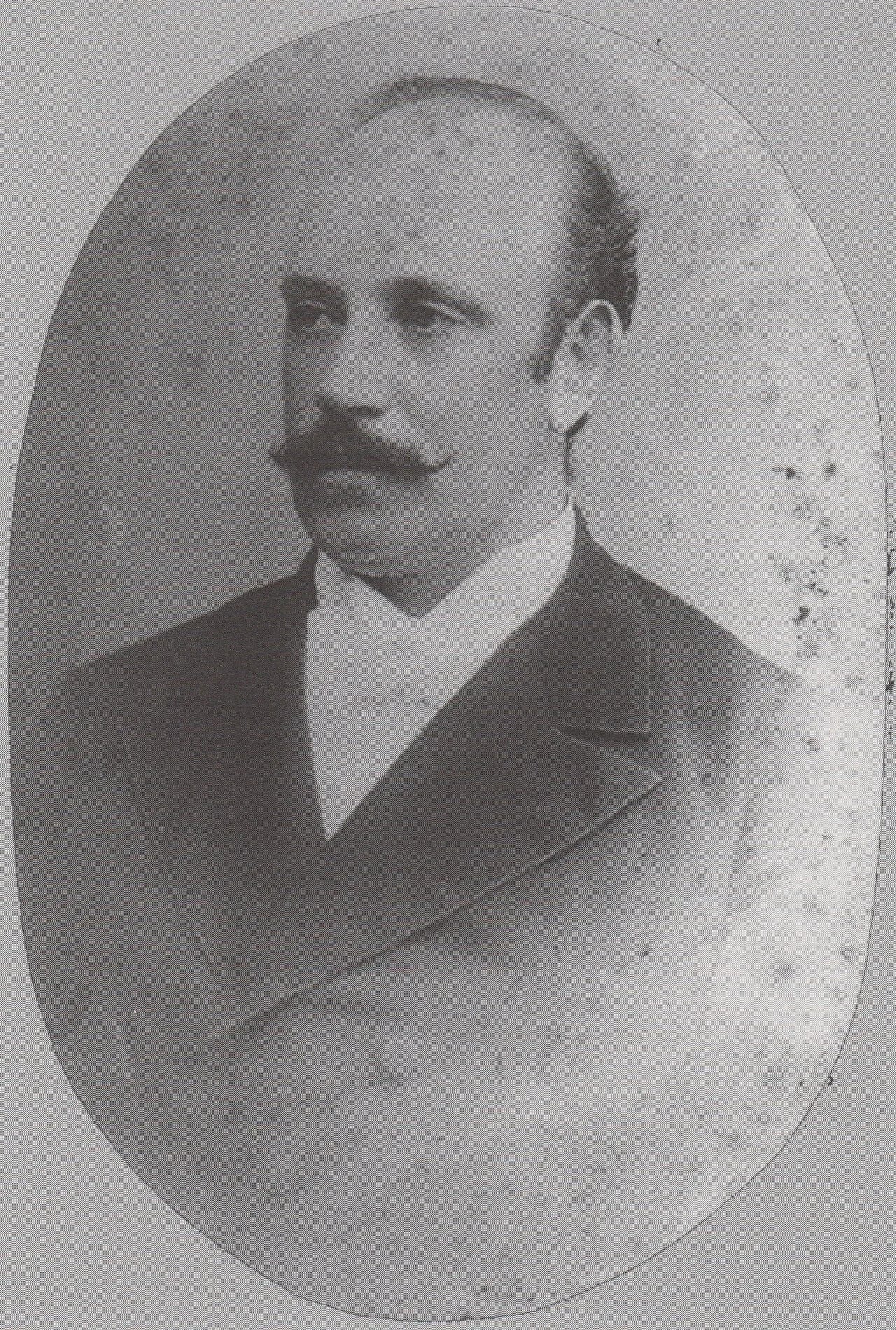 Porträt von Francesco Gabrielli (1857–1899) – Gedenkseite