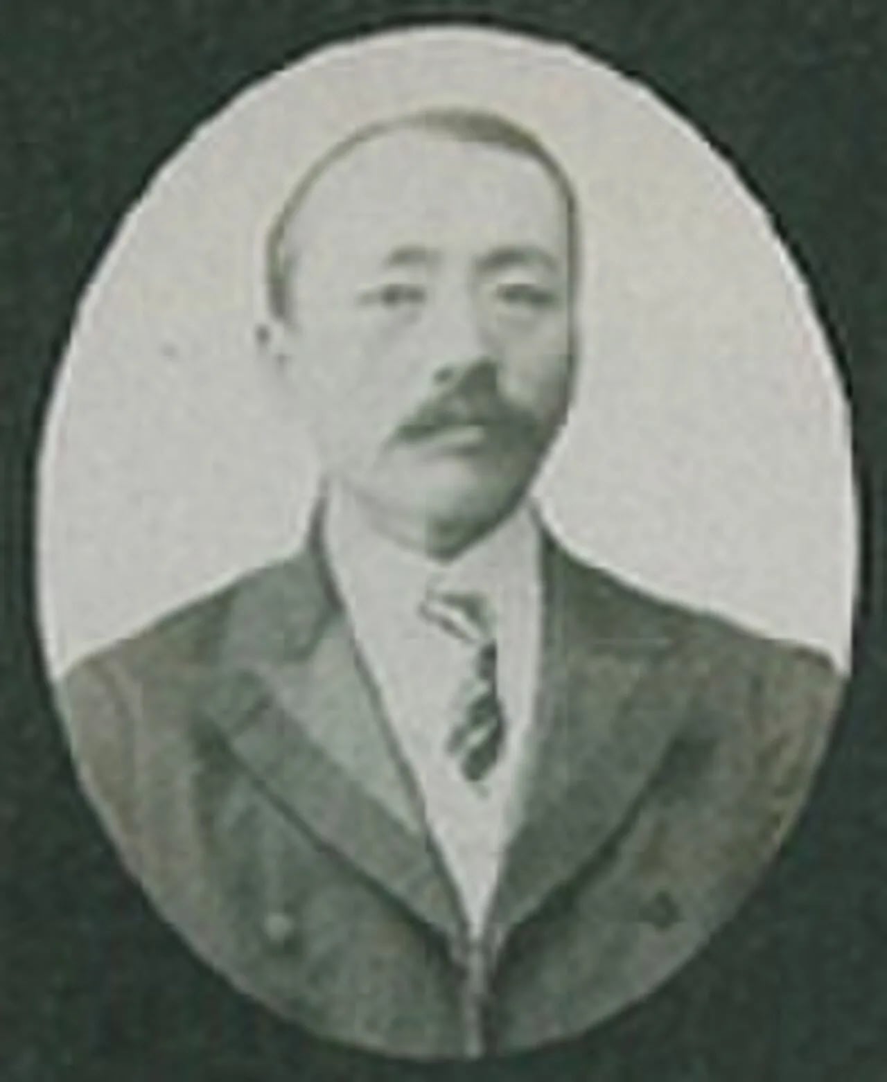 Porträt von Uichirō Sasamori (1867–1911) – Gedenkseite