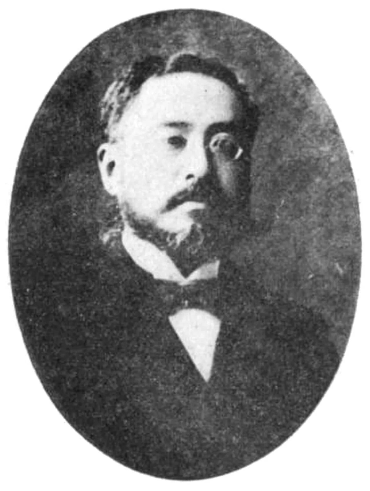 Portrait of Hatano Denzaburō (1856–1907) – memorial page