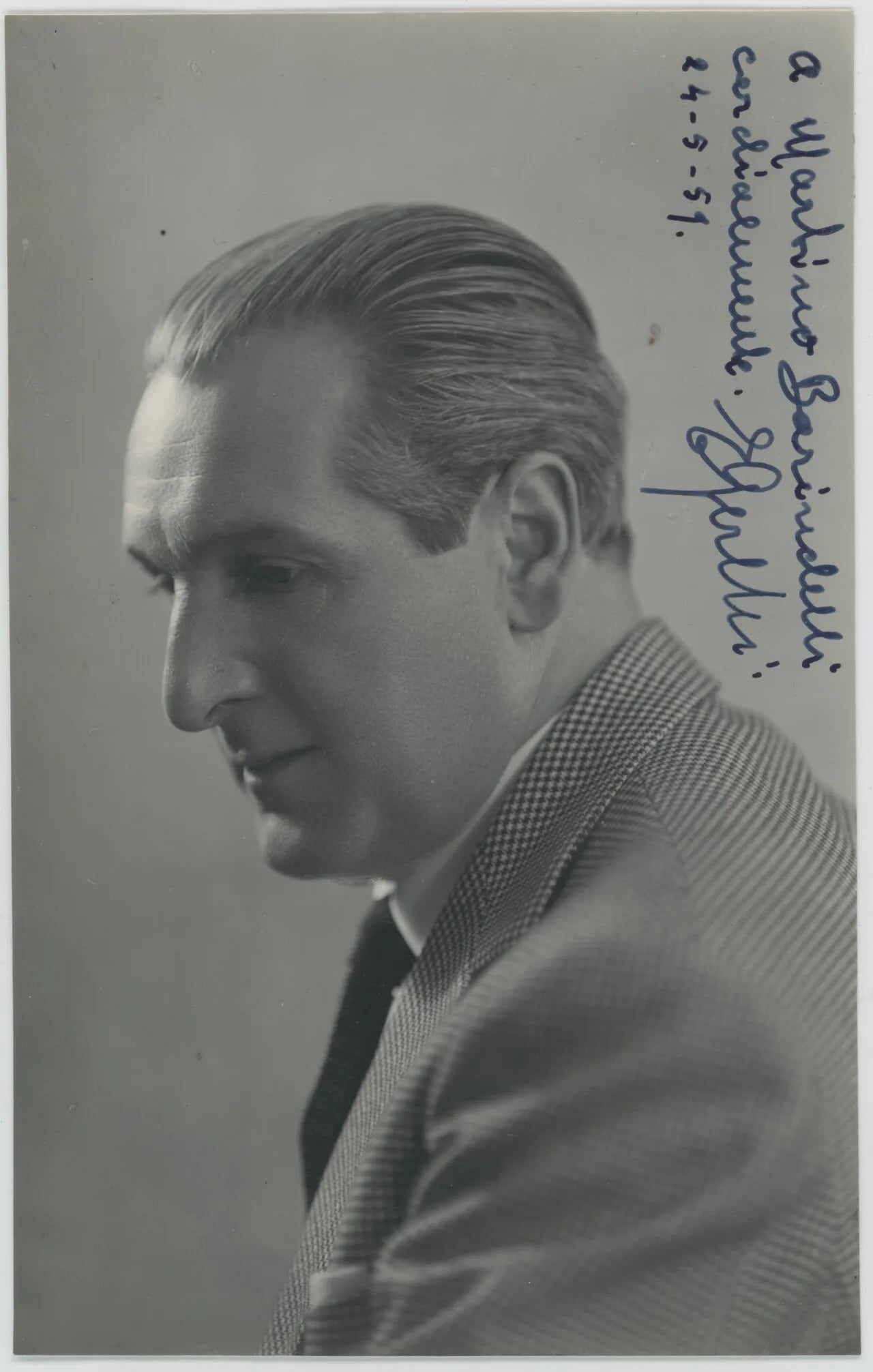 Porträt von Ennio Gerelli (1907–1970) – Gedenkseite