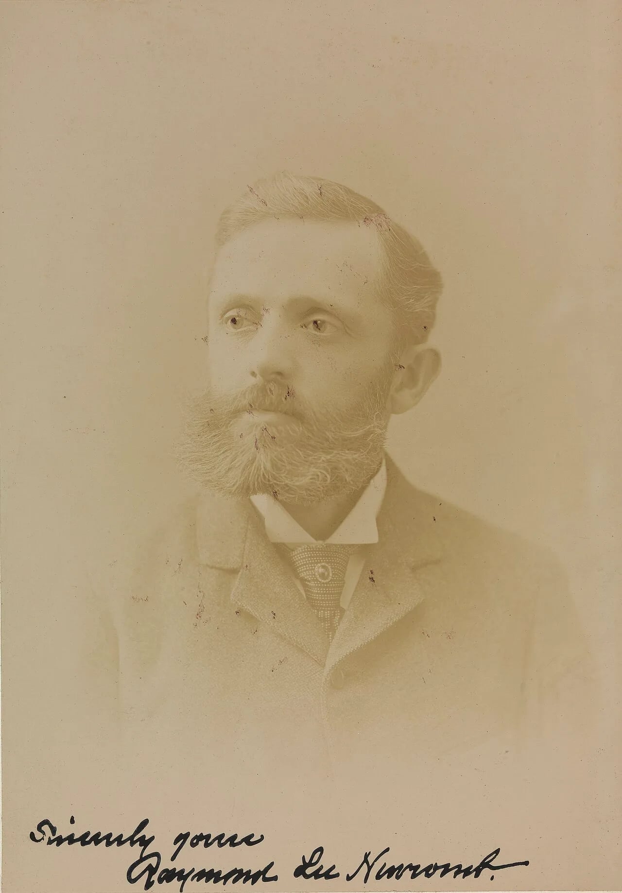 Portrait of Raymond L. Newcomb (1849–1918) – memorial page