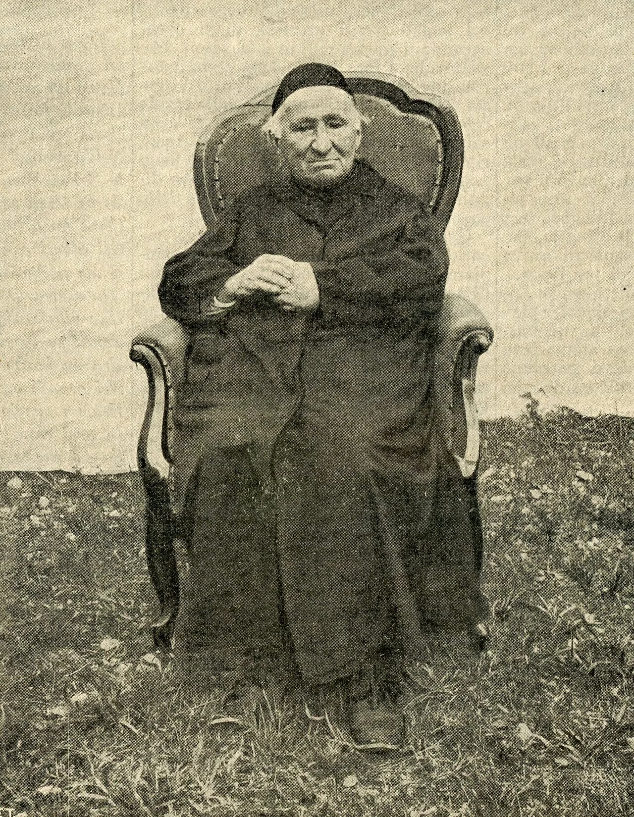 Porträt von Jacopo Bernardi (1813–1897) – Gedenkseite