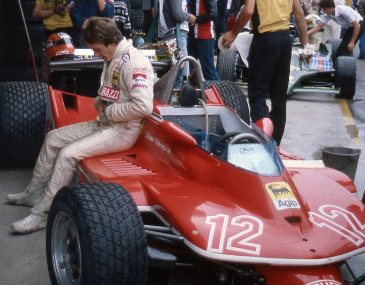 Portrait of Gilles Villeneuve (1950–1982) – memorial page