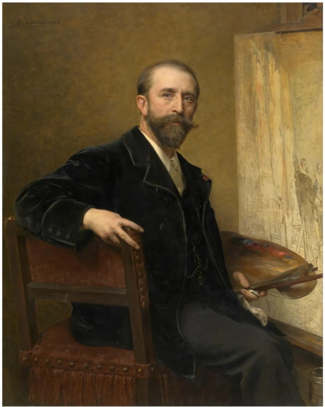 Portrait of Karel Ooms (1845–1900) – memorial page
