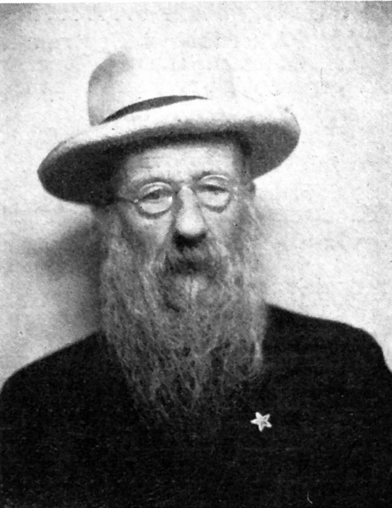 Porträt von Honoratus Bonnevie (1858–1936) – Gedenkseite