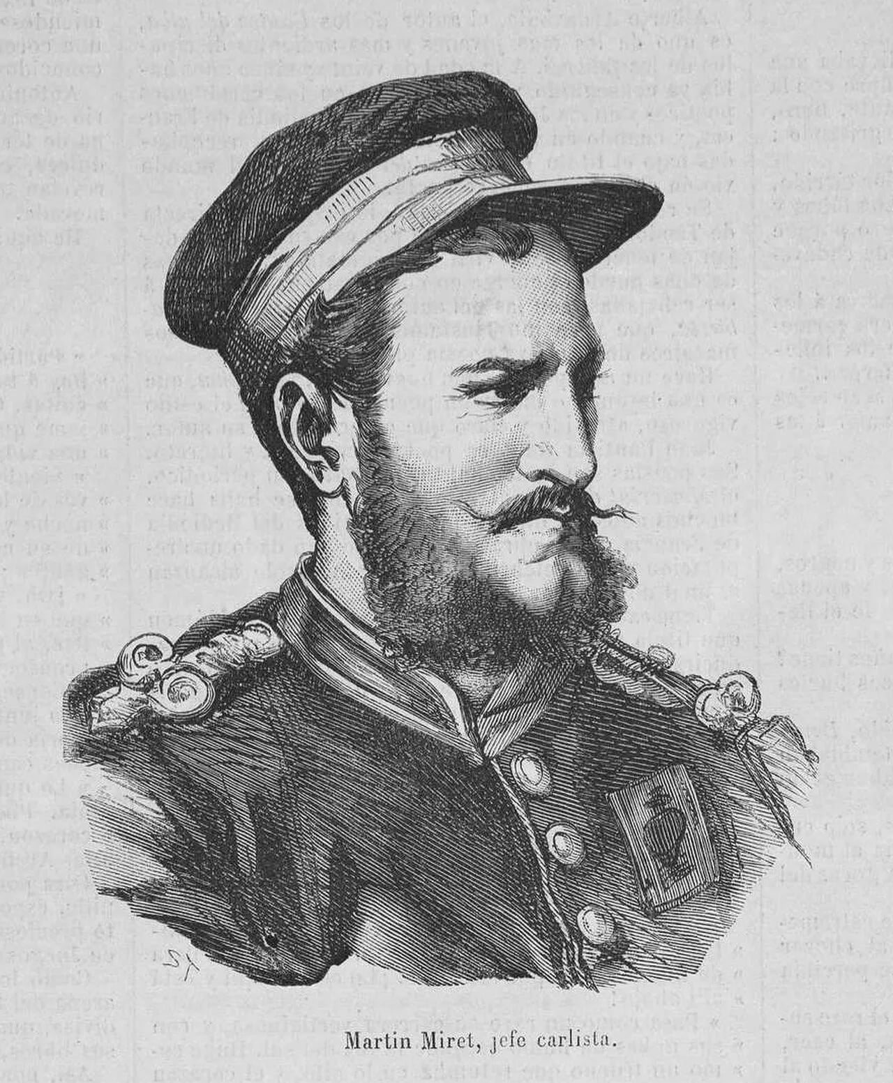Porträt von Martí Miret i Queraltó (1846–1896) – Gedenkseite