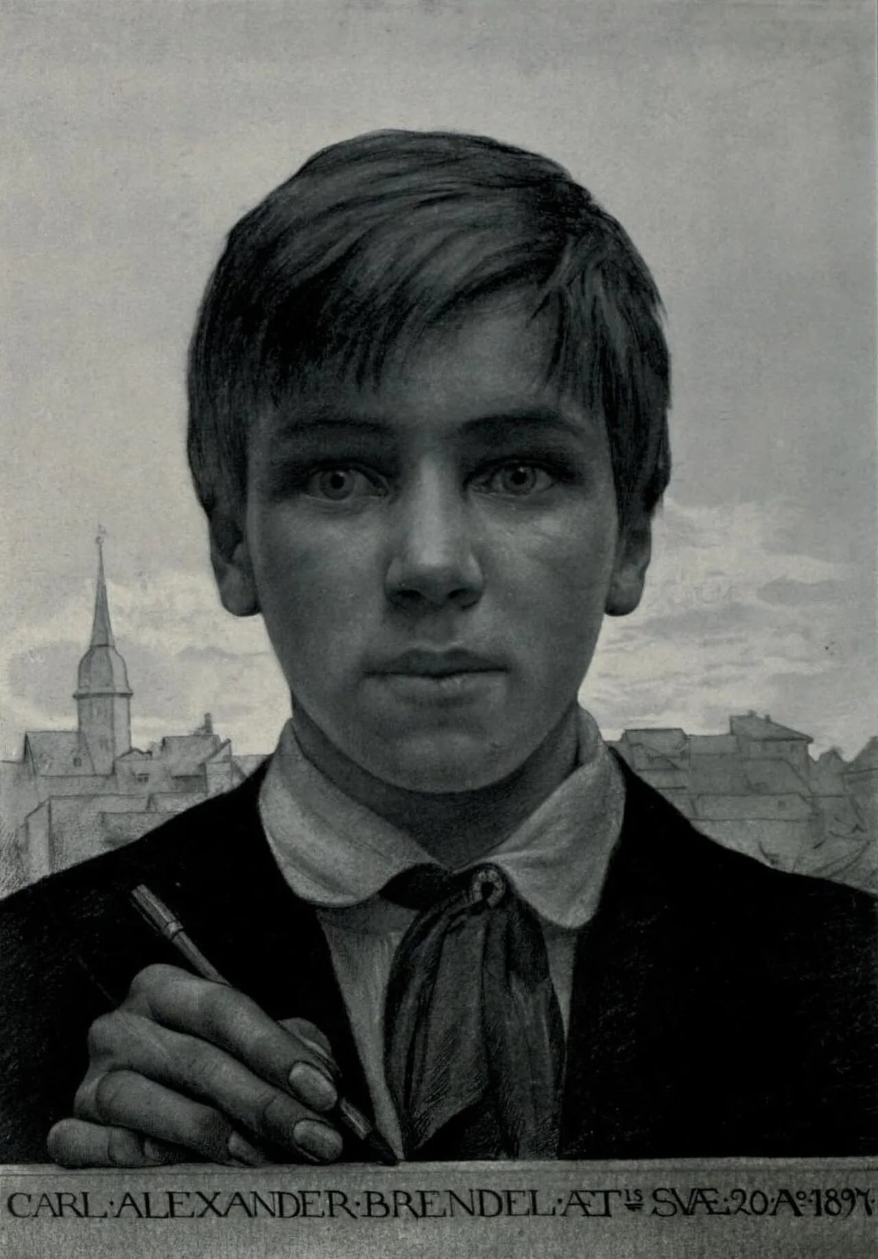 Portrait of Karl Alexander Brendel (1877–1945) – memorial page