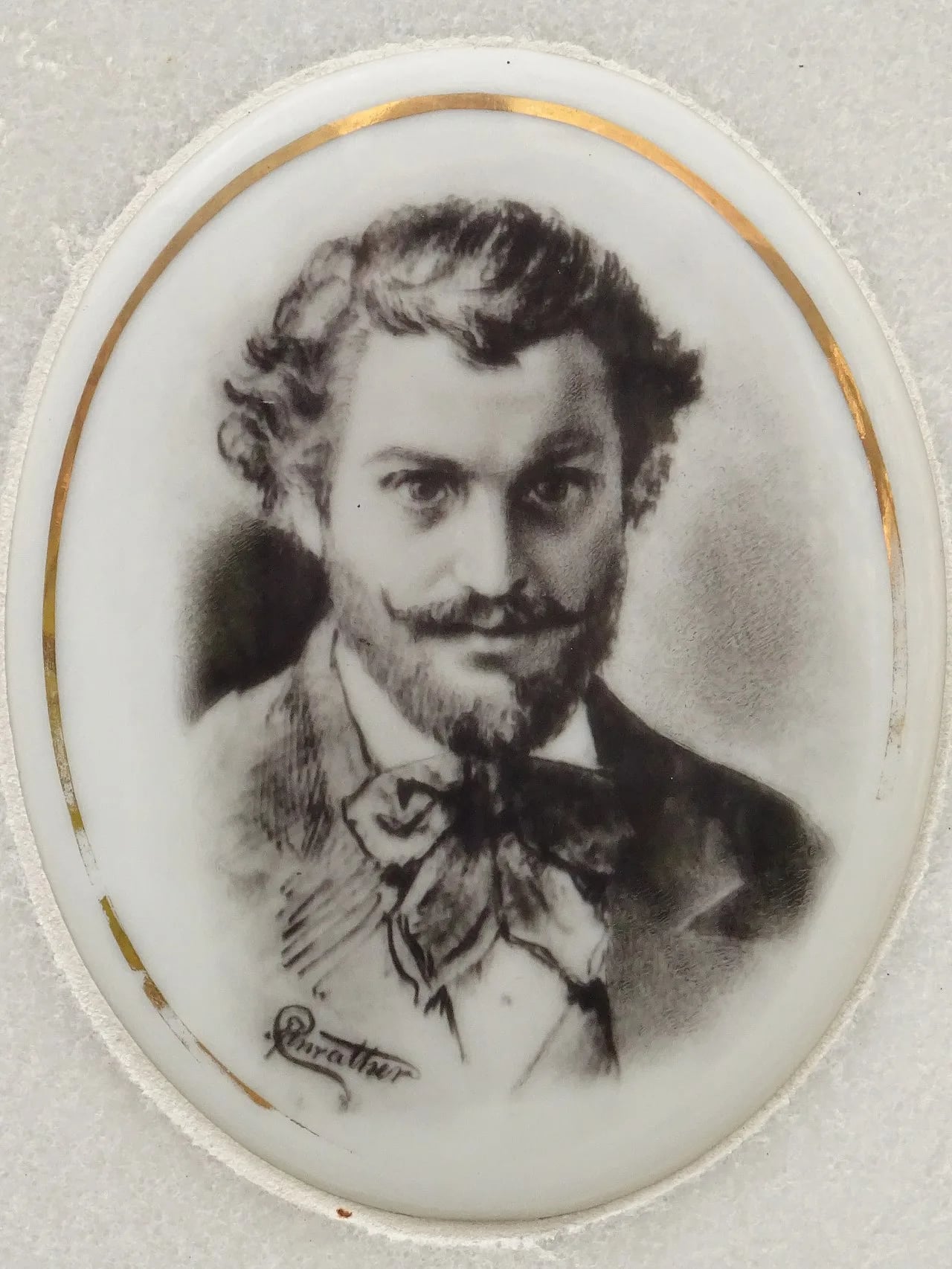 Portrait of Karl Anrather (1861–1893) – memorial page
