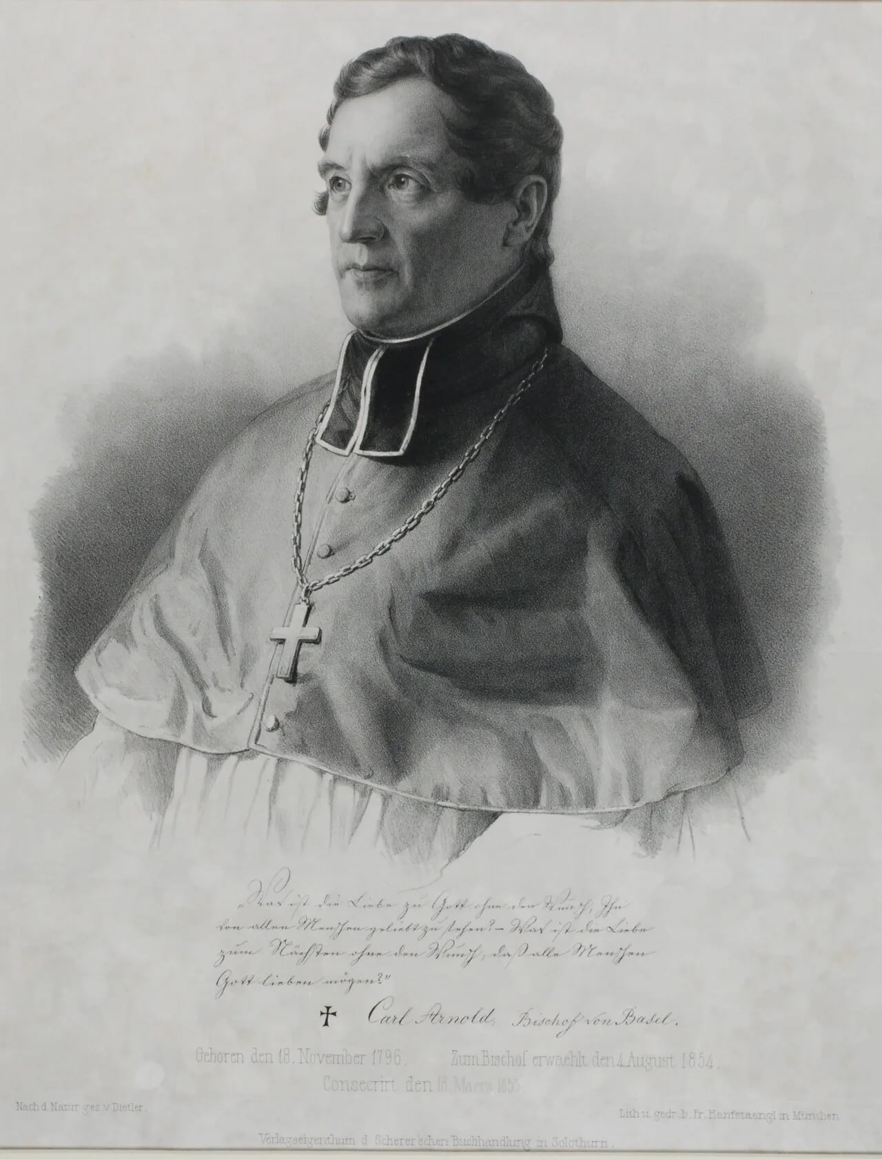 Portrait of Karl Arnold-Obrist (1796–1862) – memorial page