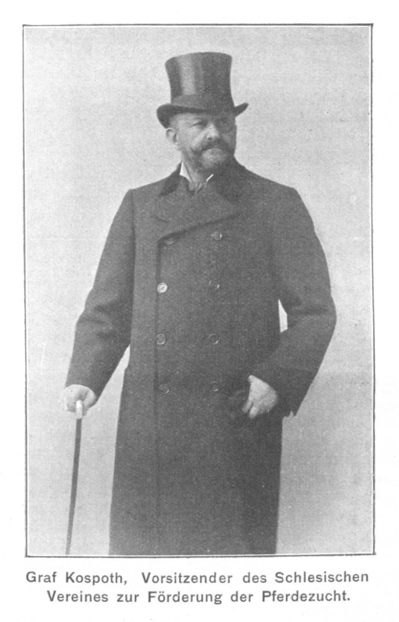Portrait of Karl August Graf von Kospoth (1836–1928) – memorial page