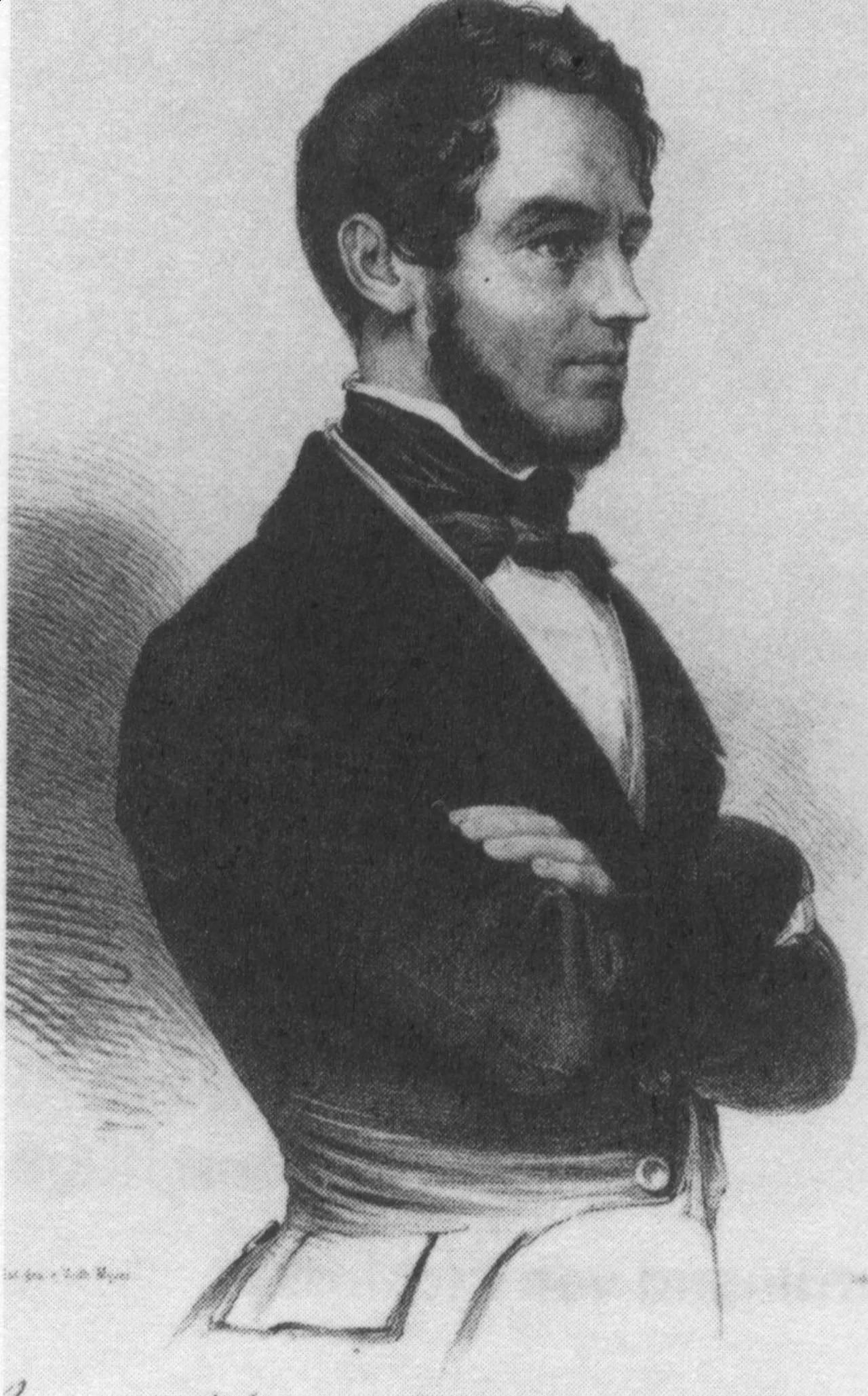 Porträt von Karl Braun (1807–1868) – Gedenkseite