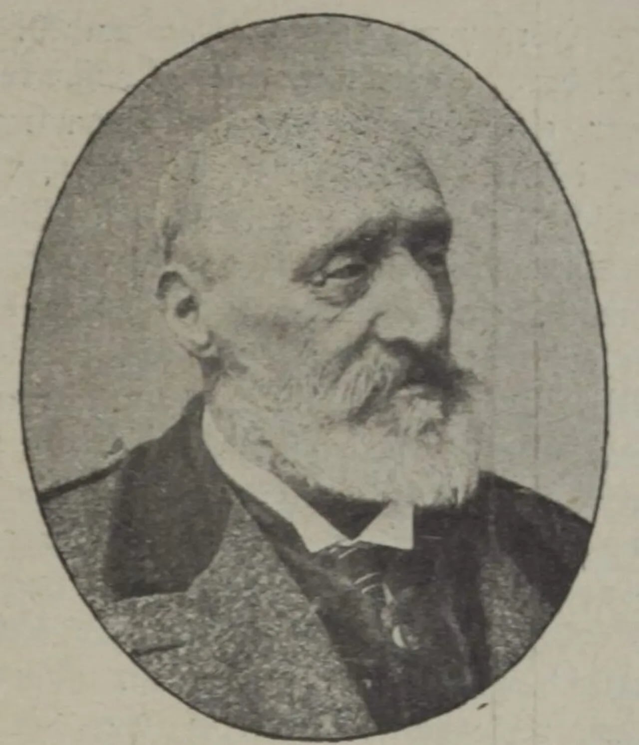 Porträt von Karl Costenoble (1837–1907) – Gedenkseite