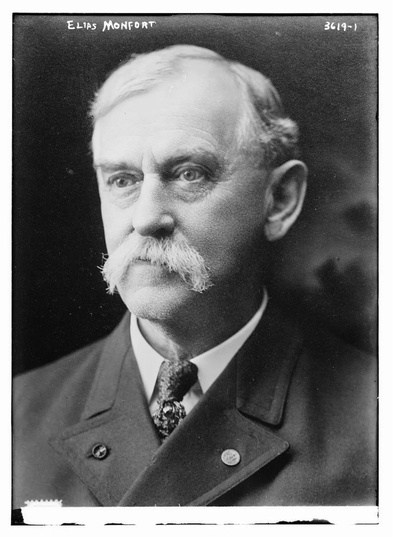 Porträt von Elias Riggs Monfort (1842–1920) – Gedenkseite