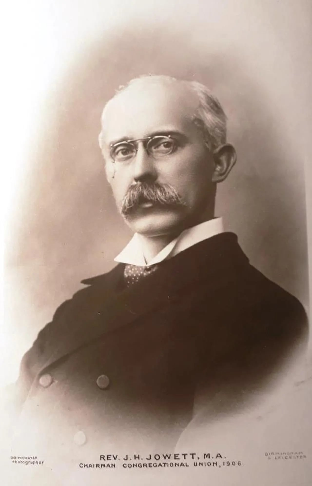 Portrait of John Henry Jowett (1863–1923) – memorial page
