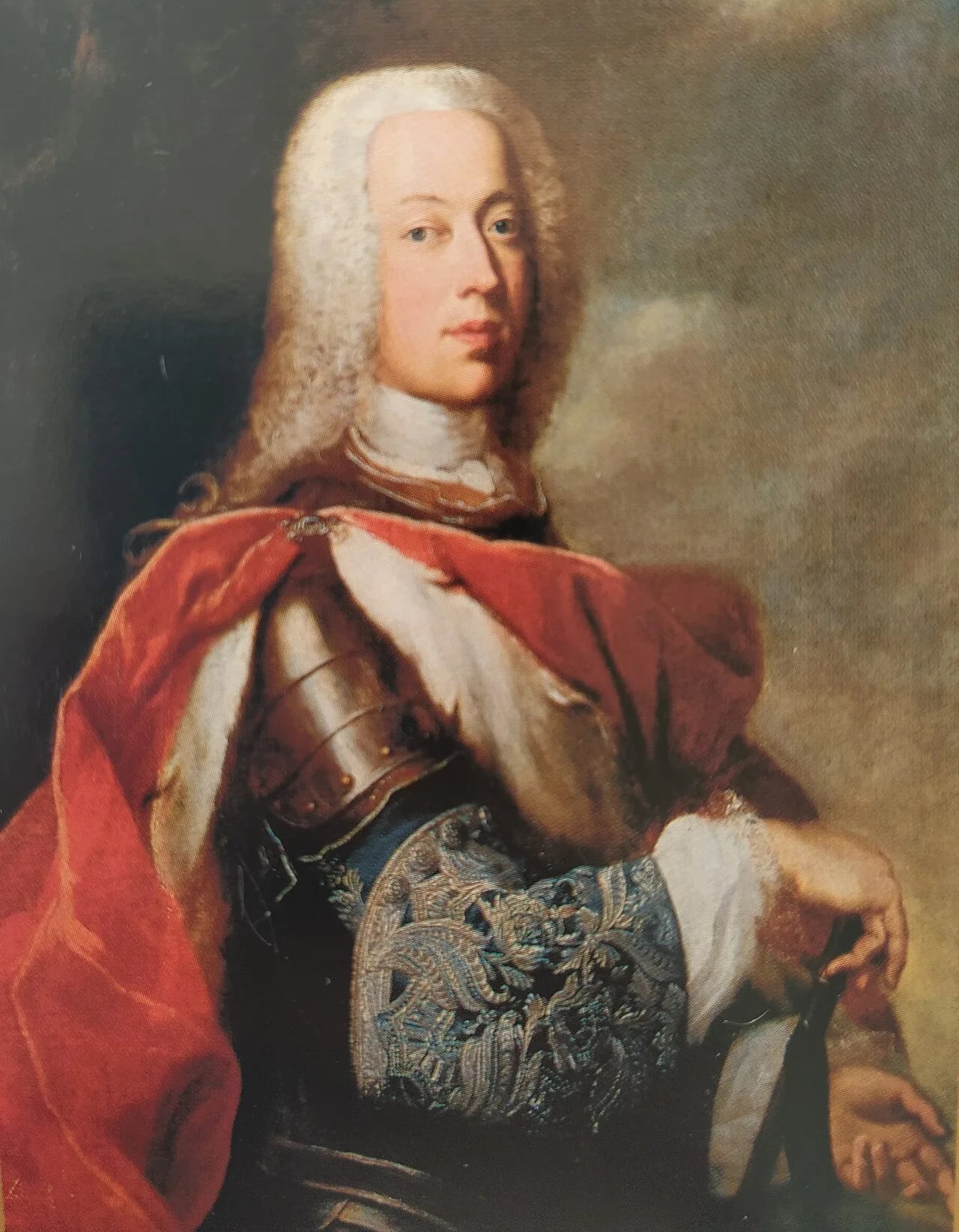 Porträt von Karl Friedrich zu Fürstenberg (1714–1744) – Gedenkseite