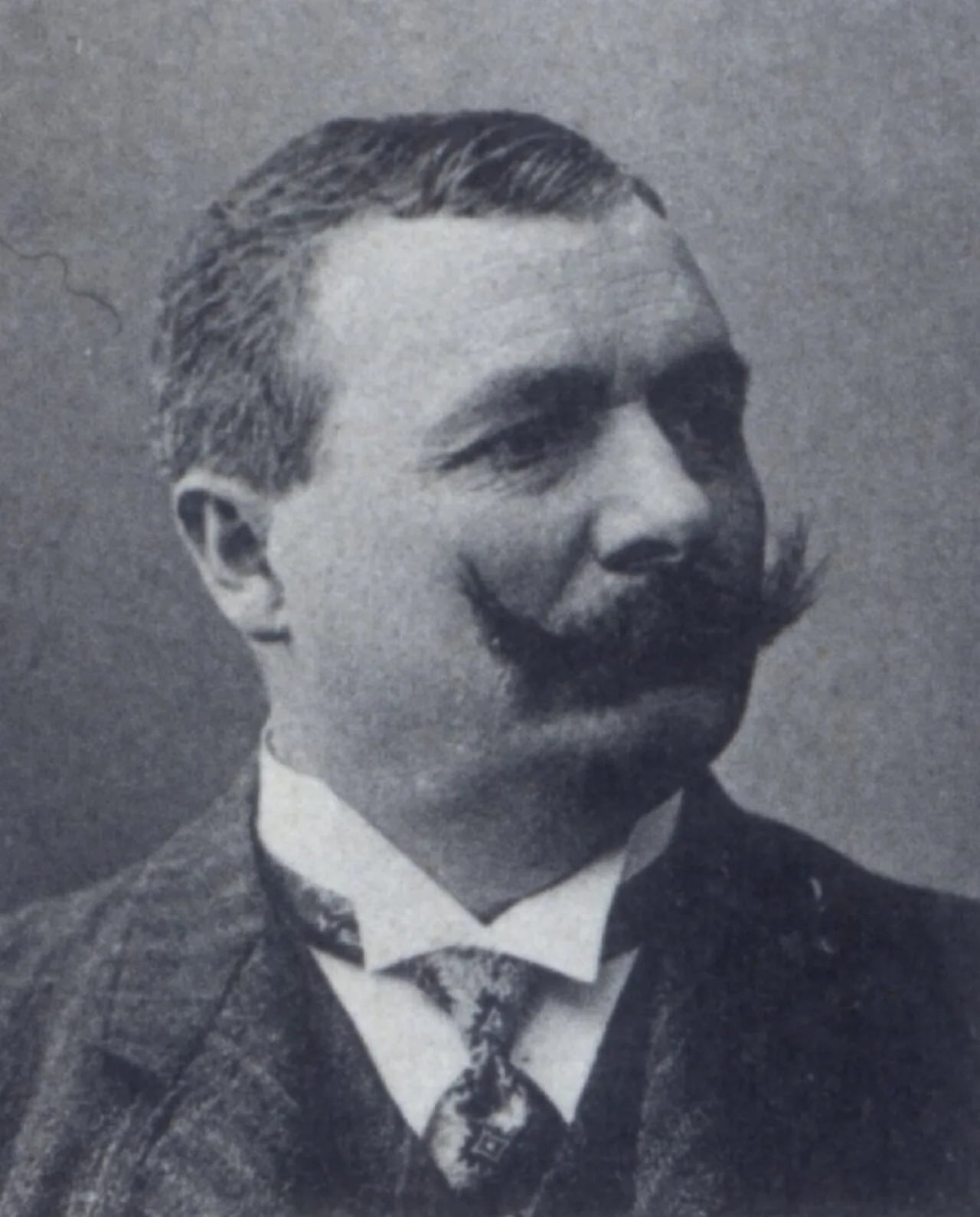 Porträt von Karl Gebhart (1859–1921) – Gedenkseite