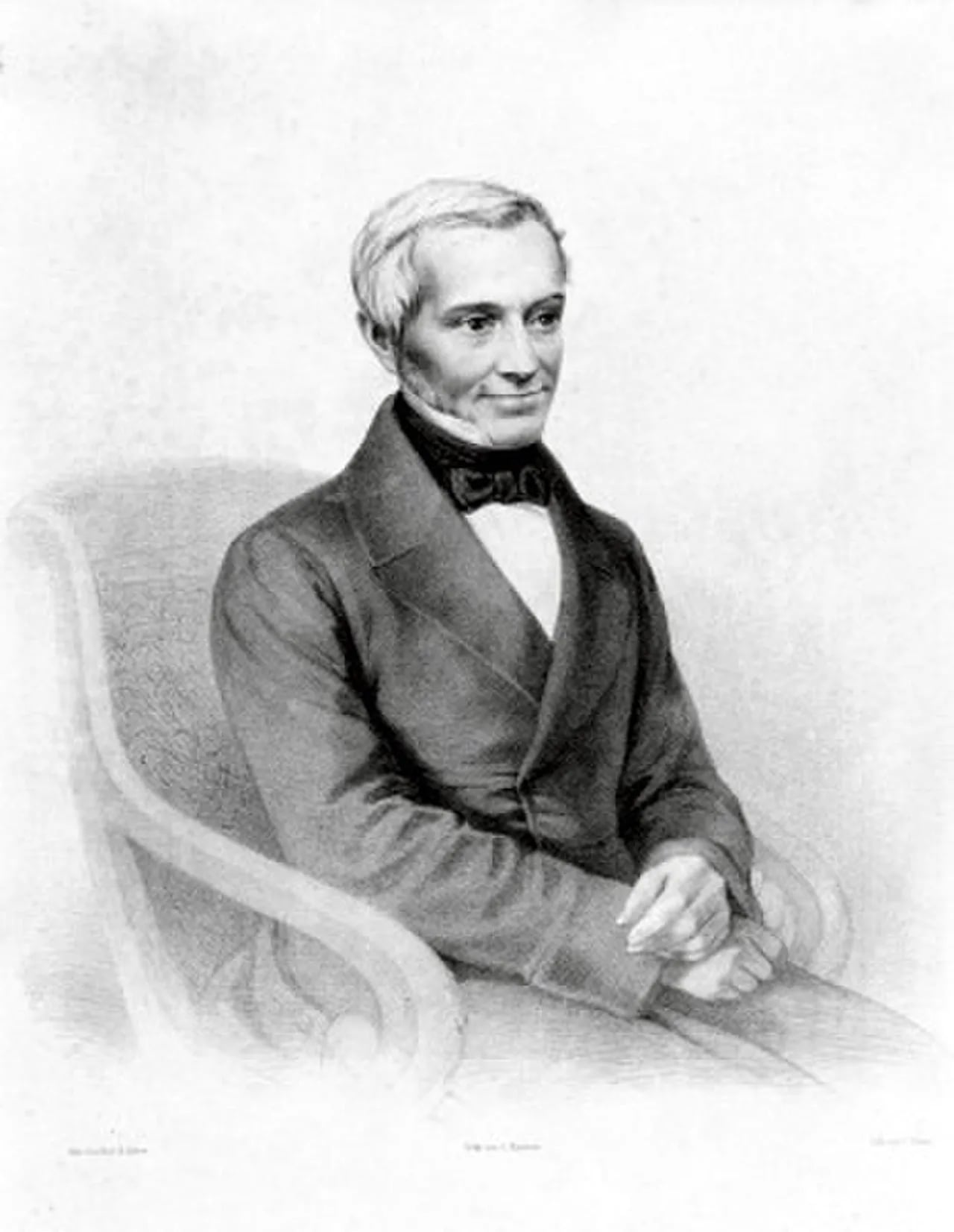 Porträt von Karl Heinrich Gotthilf von Köstlin (1787–1859) – Gedenkseite