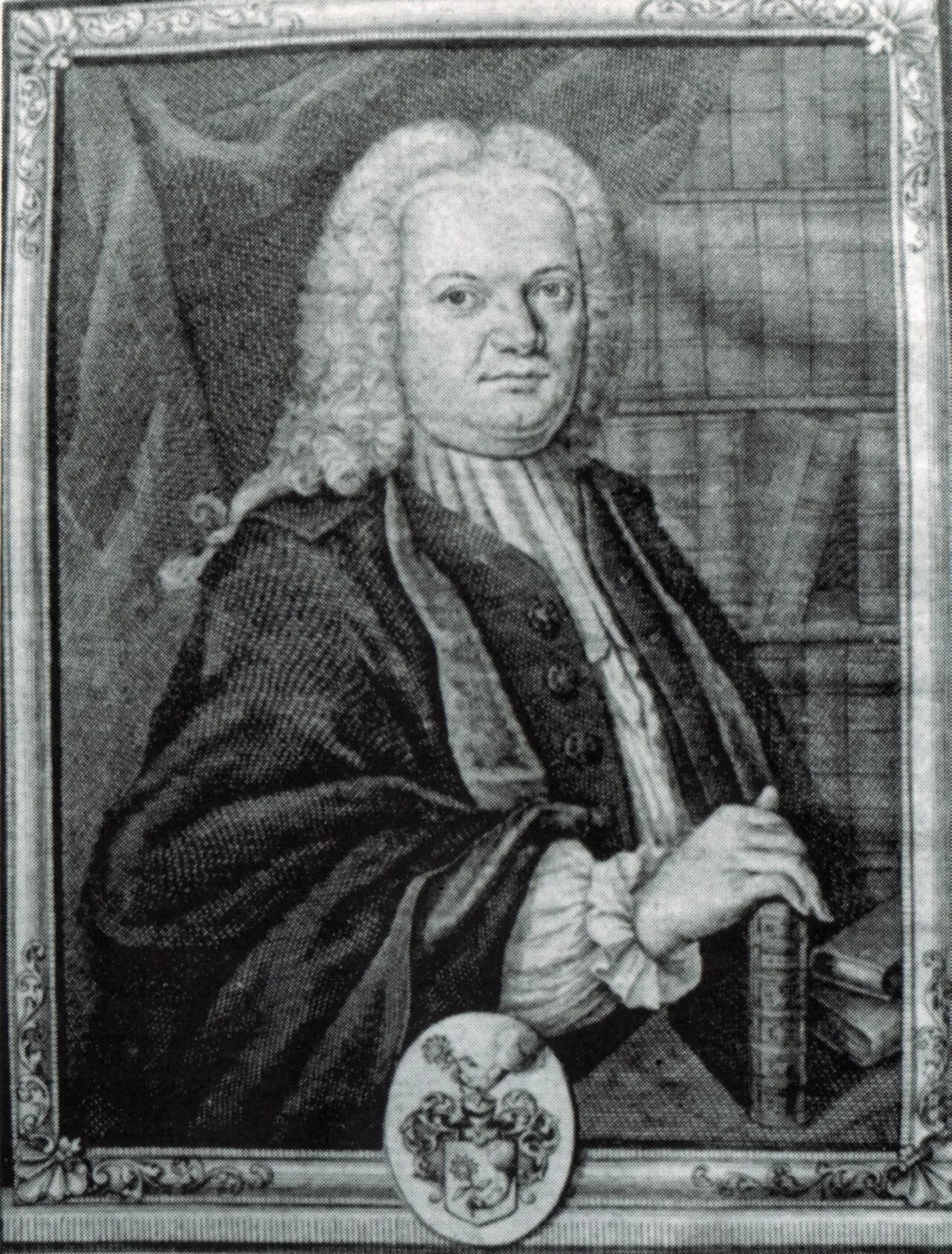 Portrait of Karl Heinrich Lange (1703–1753) – memorial page