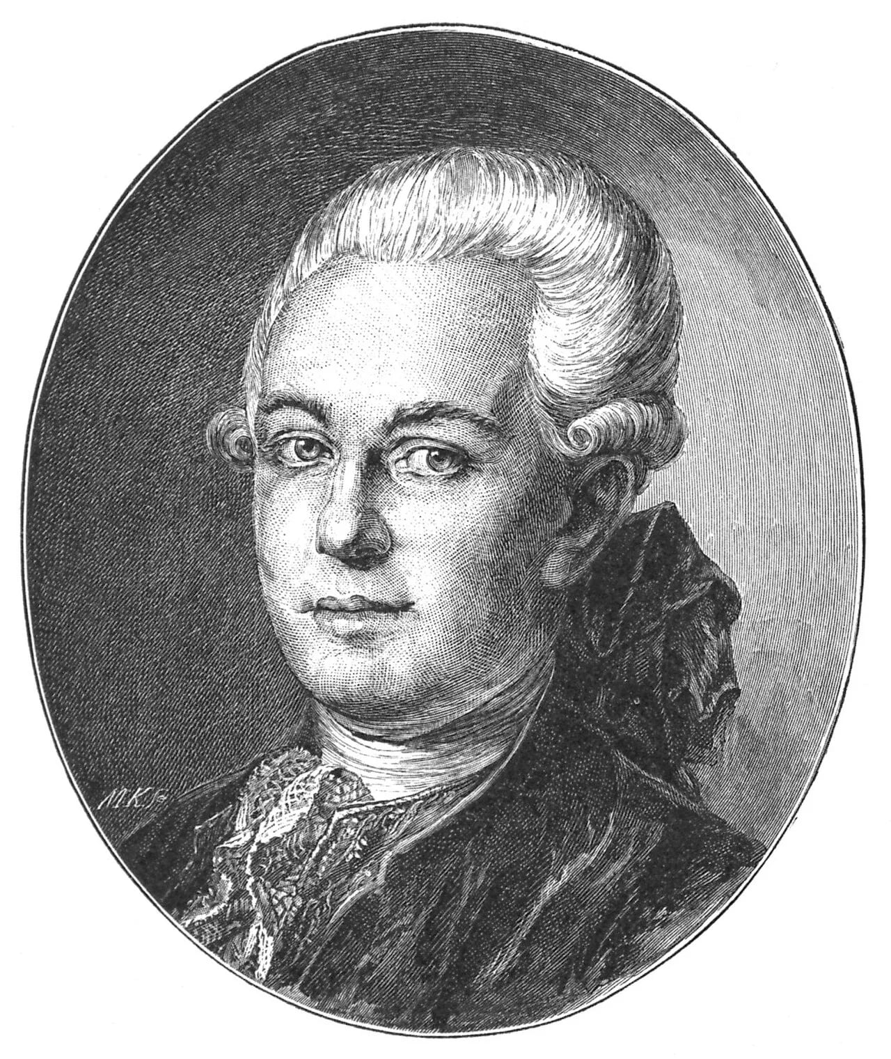 Porträt von Karl Heinrich Seibt (1735–1806) – Gedenkseite